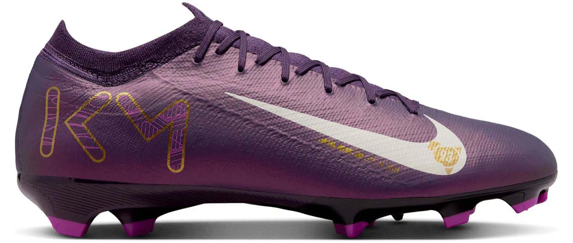 Zip Up Style modular construction shoes Mercurial Vapor 16 Pro Kylian Mbapp?? Firm Ground Low Top Men's Football boots