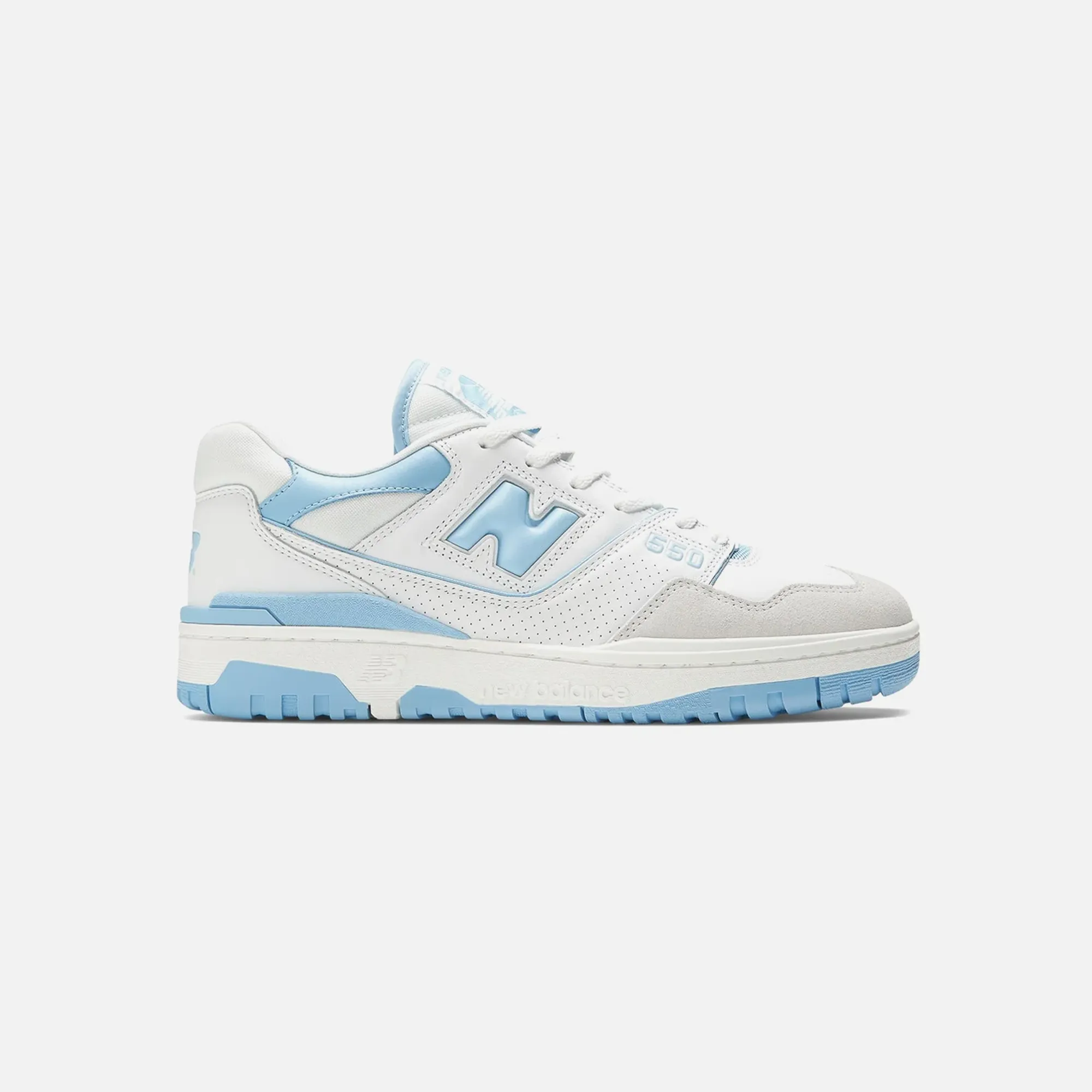 lace - up - design shoes AntiFriction New Balance 550 Blue Haze