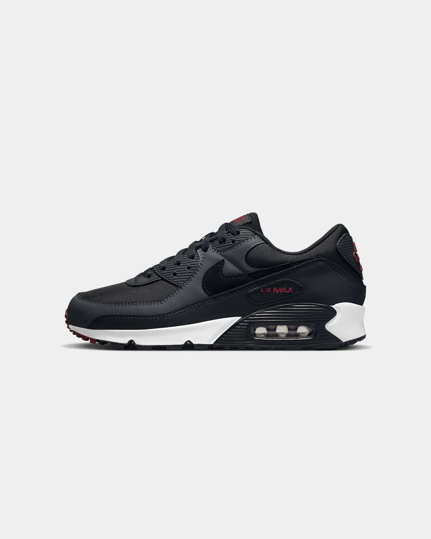 Nike Air Max 90 Anthracite/Black Leather Upper Jungle Path