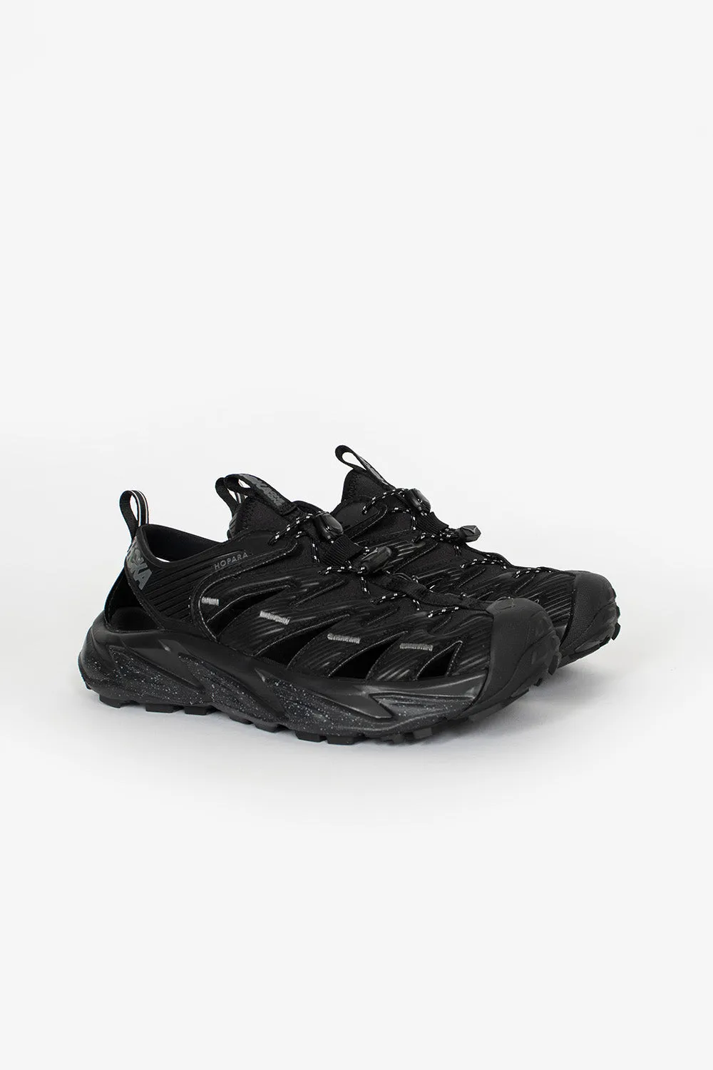Hopara Sandal Black Comfort footbed