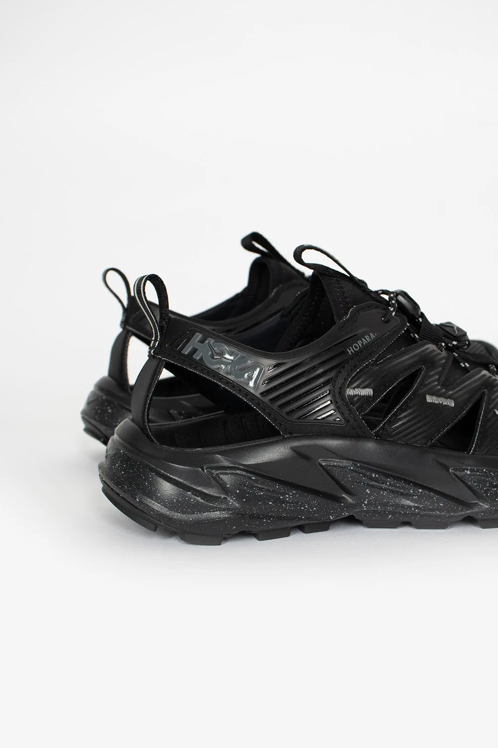 Responsive Cushion Fitness Lovers Hopara Sandal Black