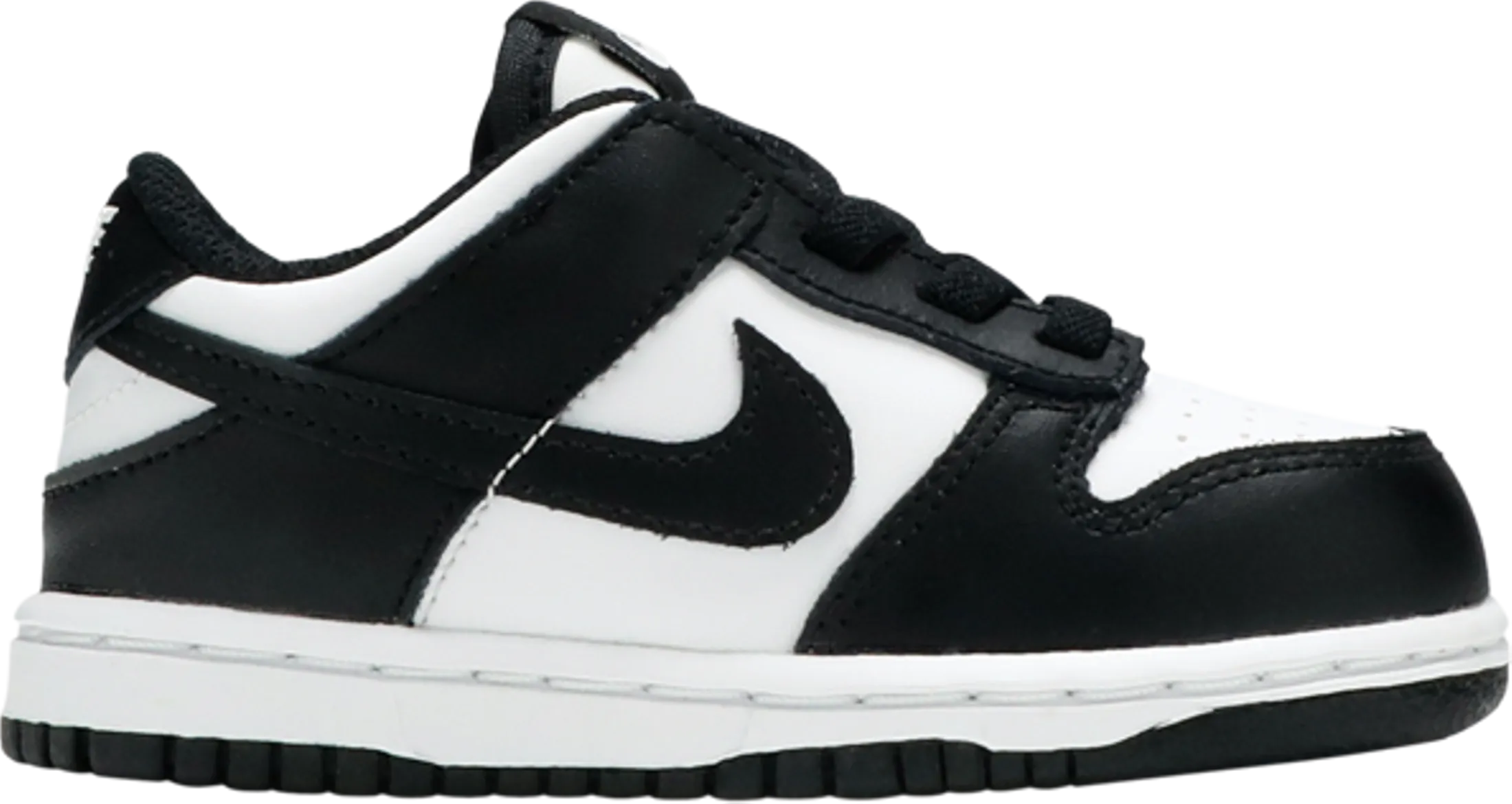 Dunk Low Toddler Size 'Black White' - CW1589 100 Durability Commuter Style