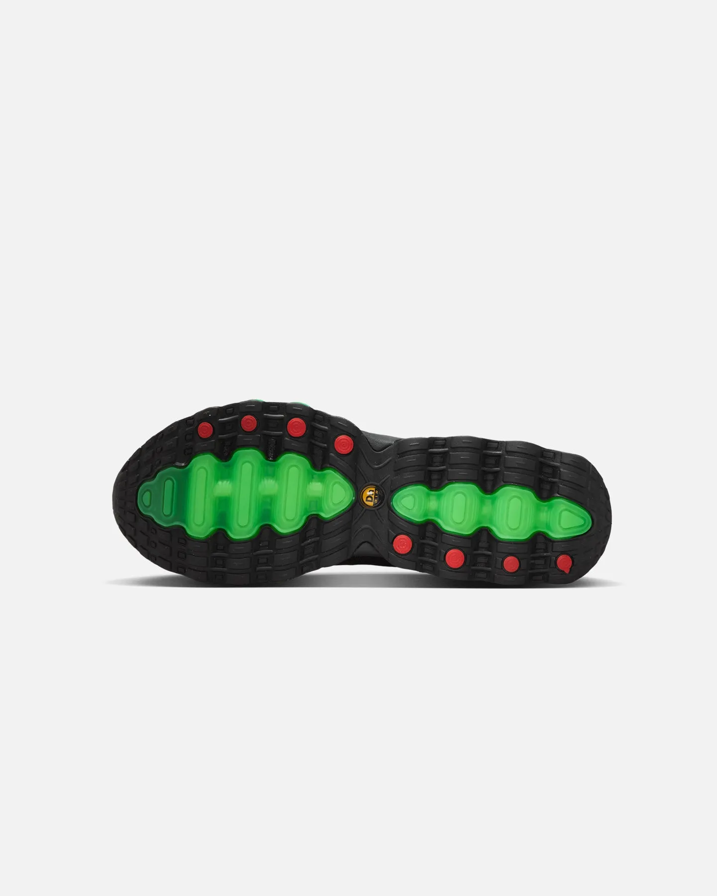 Nike Air Max DN8 Black/Green Contoured Sole Gym-Friendly