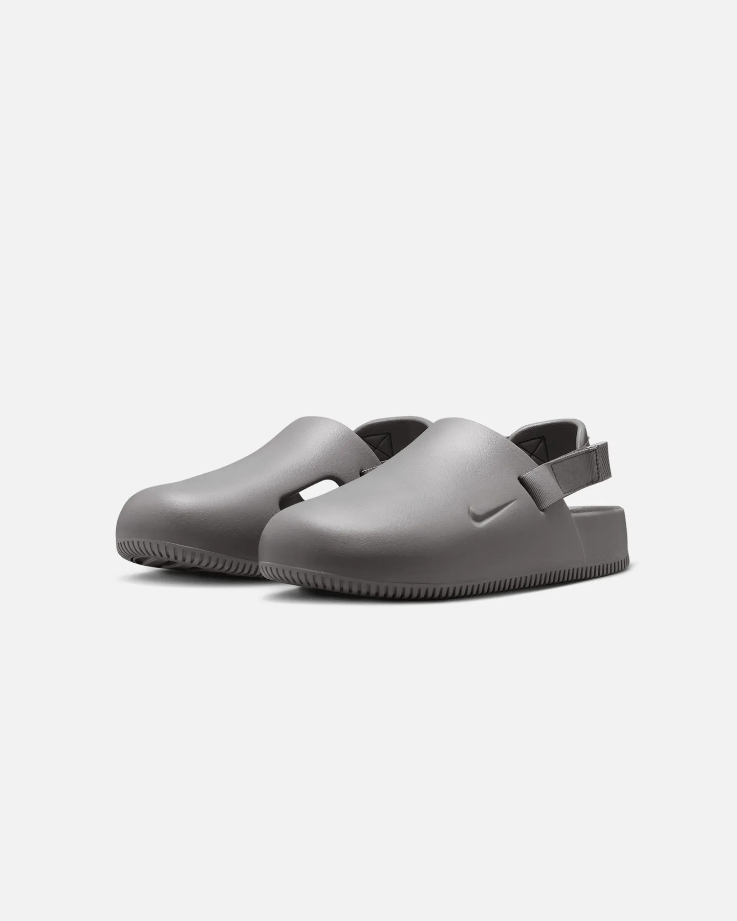 Nike Calm Mule Flat Pewter/Flat Pewter Wide fit