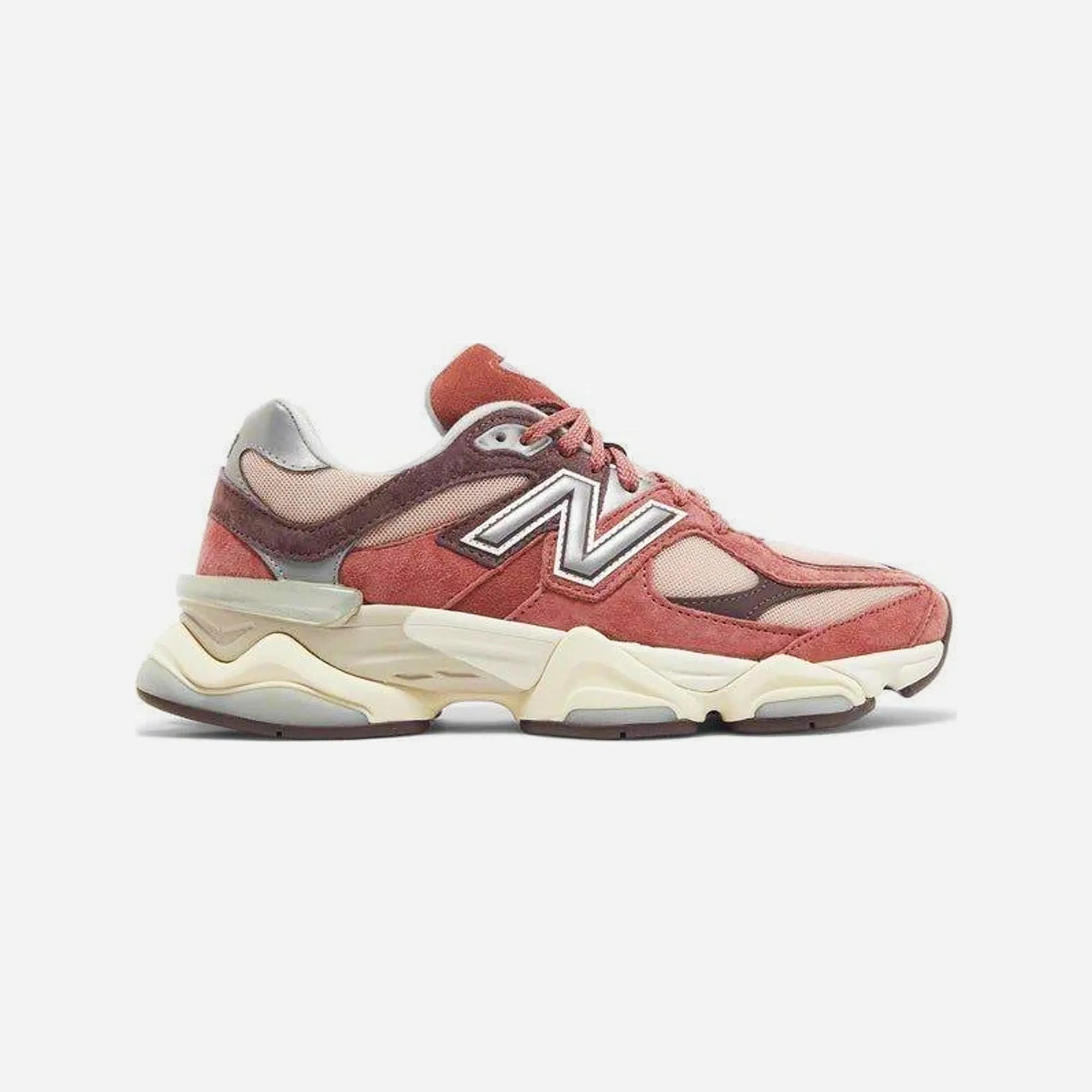 New Balance 9060 Cherry Blossom Pack Mineral Red LightweightConstruction