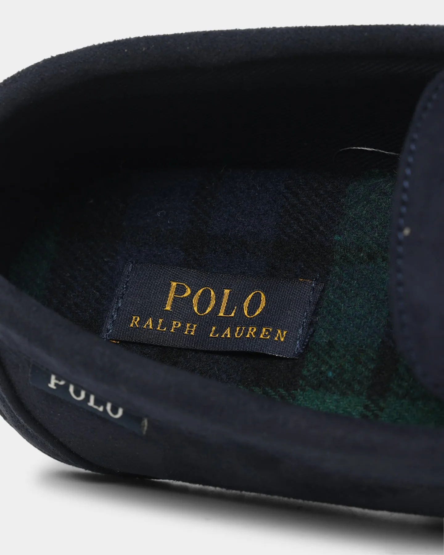 Polo Ralph Lauren Declan Slippers Snuff Navy/Tartan Street Run