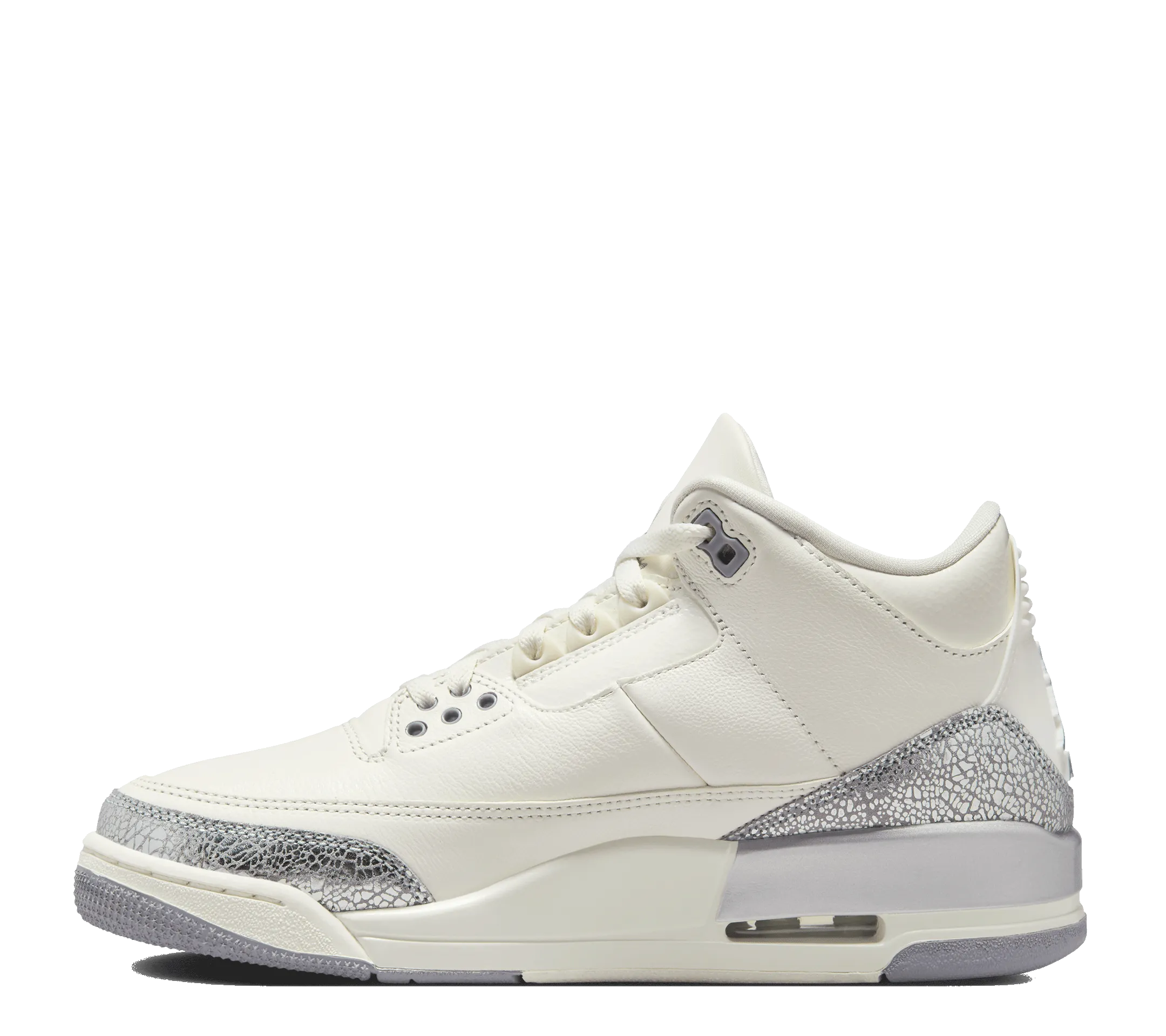 Durable arch WMNS Air Jordan 3 Retro"Sail/Cement Grey"