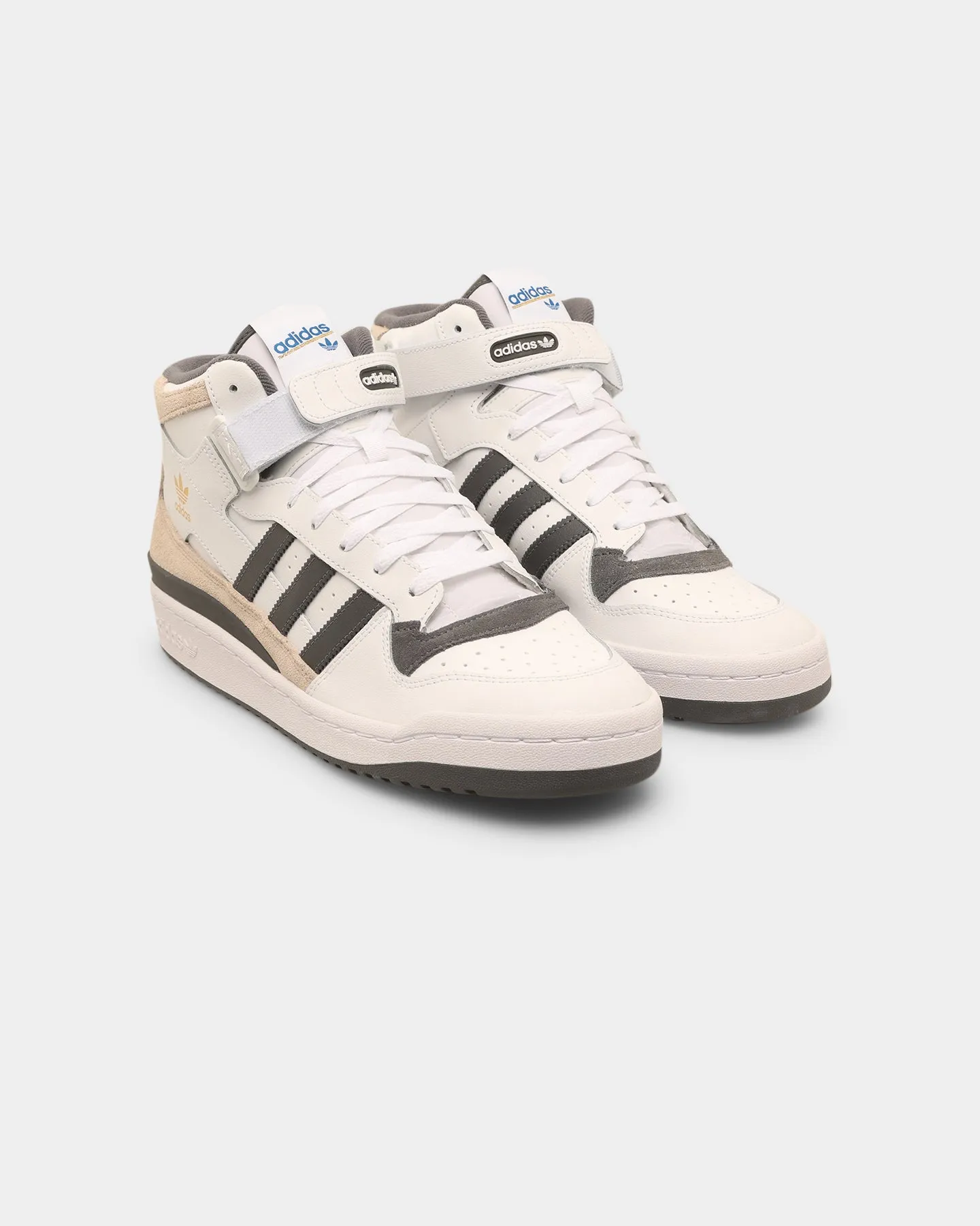 Island Vibe Adidas Forum Mid Ftwr White/Grey