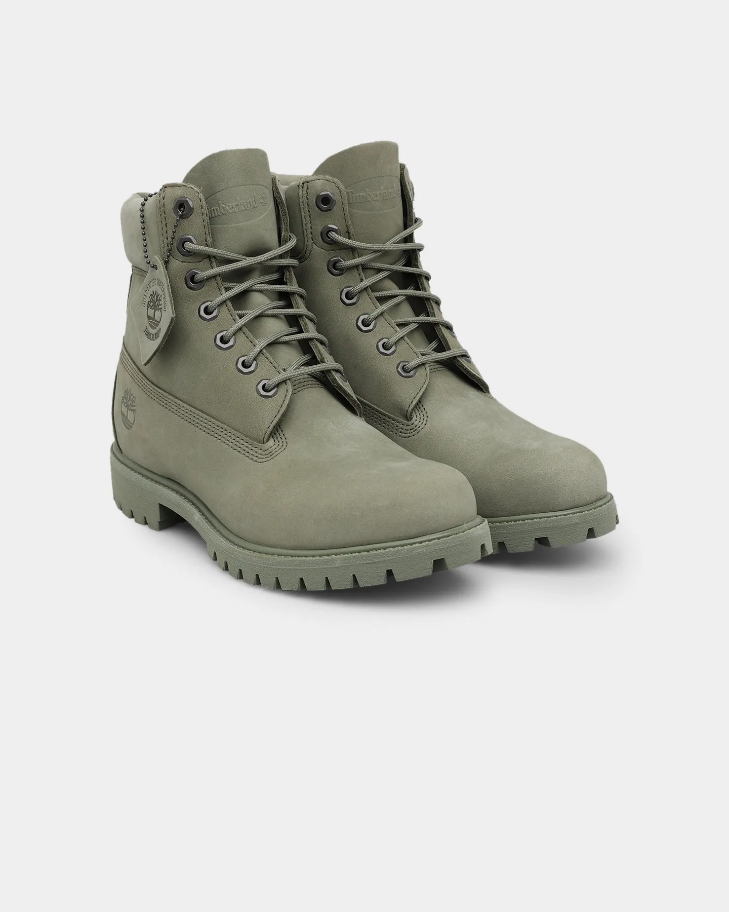 Arch Support Daily Walk Show Stage Timberland 6" Premium Boot Olive