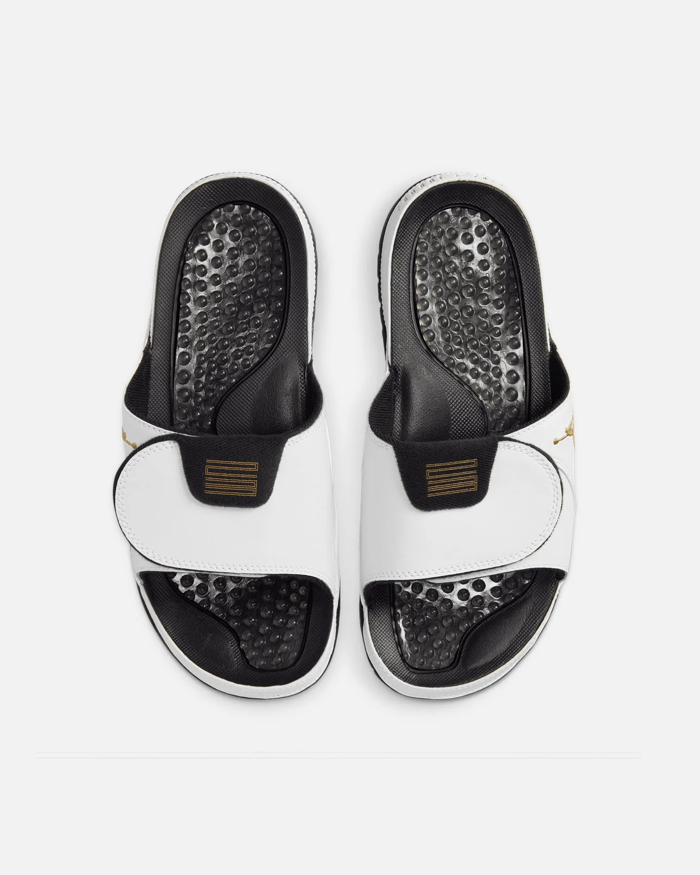 Jordan Hydro Xi Retro Slides White/Metallic Gold Agile Path