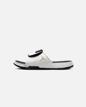 Jordan Hydro Xi Retro Slides White/Metallic Gold Active