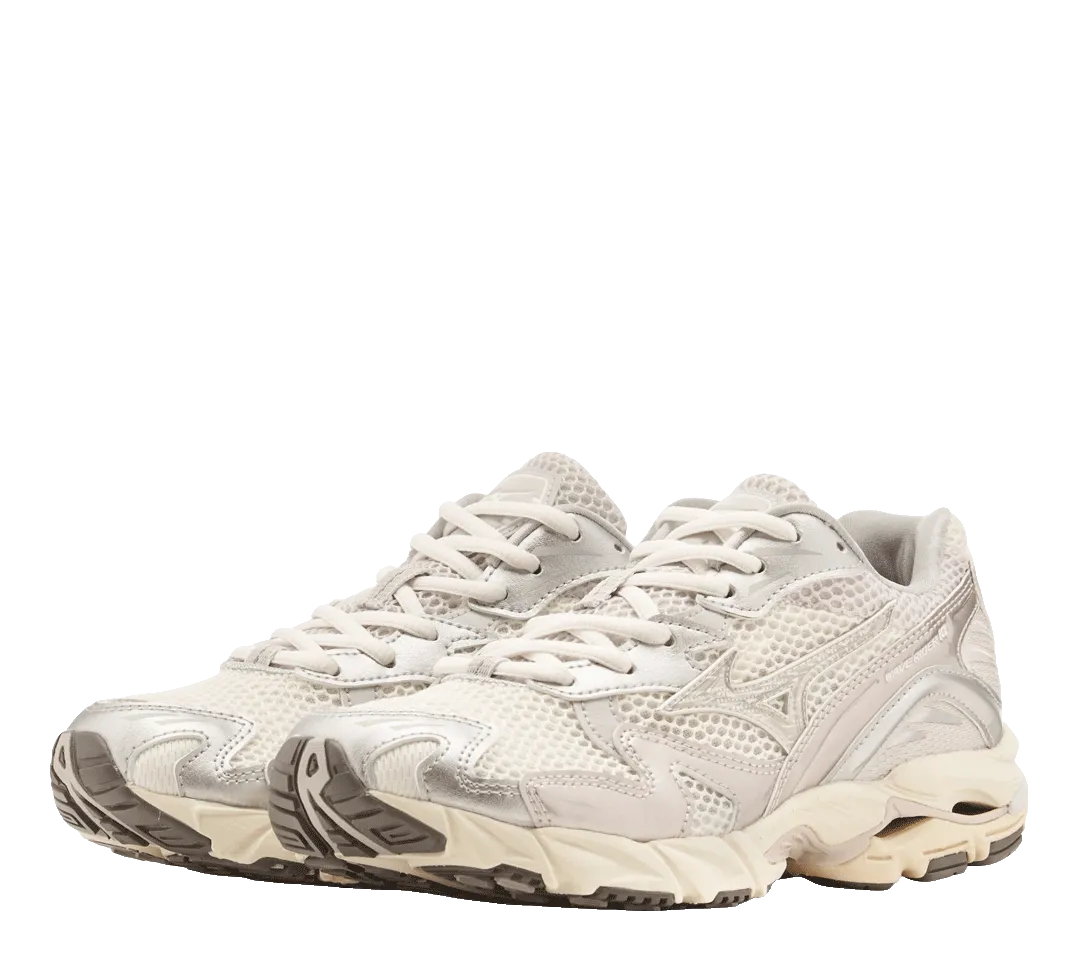 Mizuno Wave Rider 10 "Snow White" Quick Drying Travel Enthusiasts Comfort Bend
