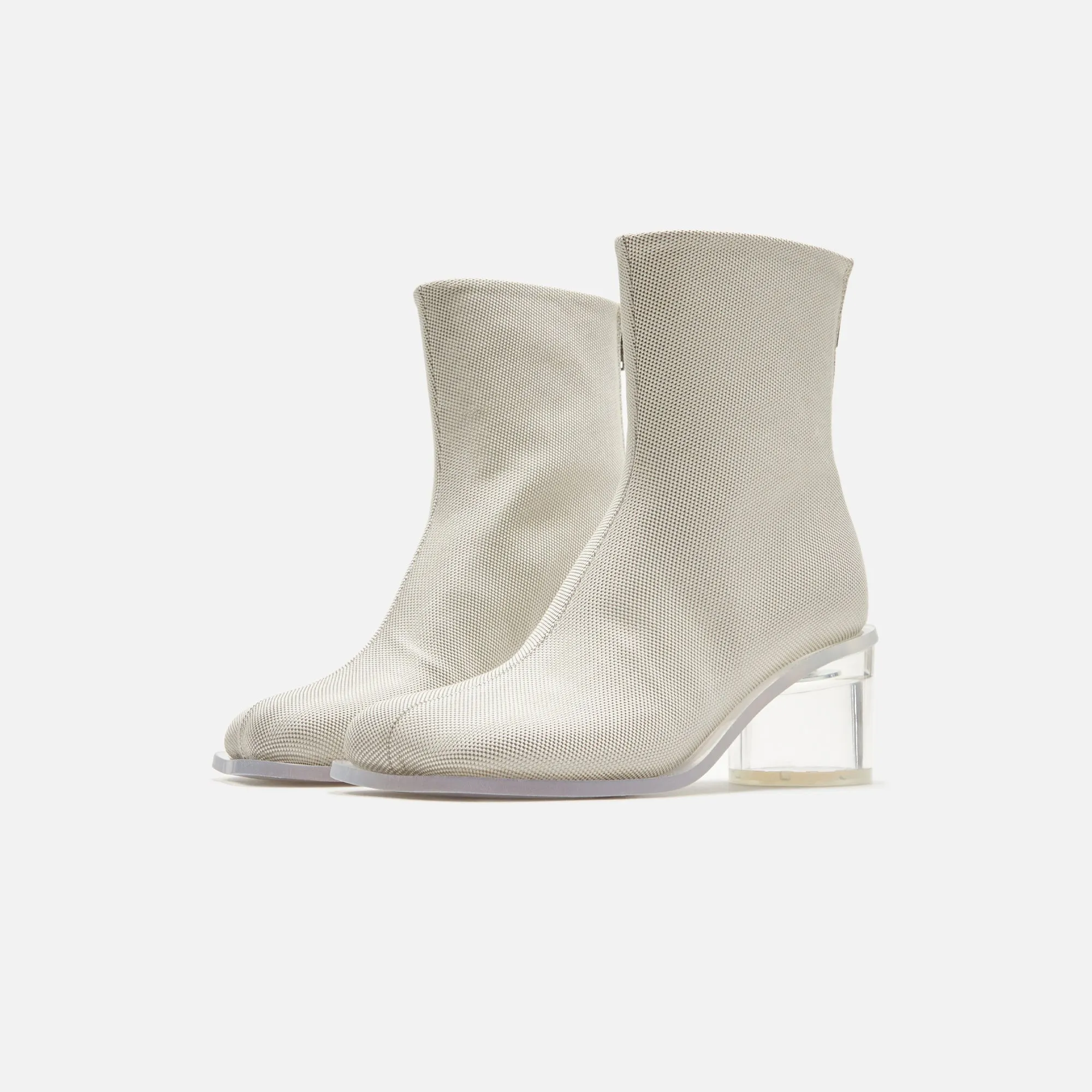 MM6 Maison Margiela Ankle Boot - Canvas / Grout Fashion Accessory