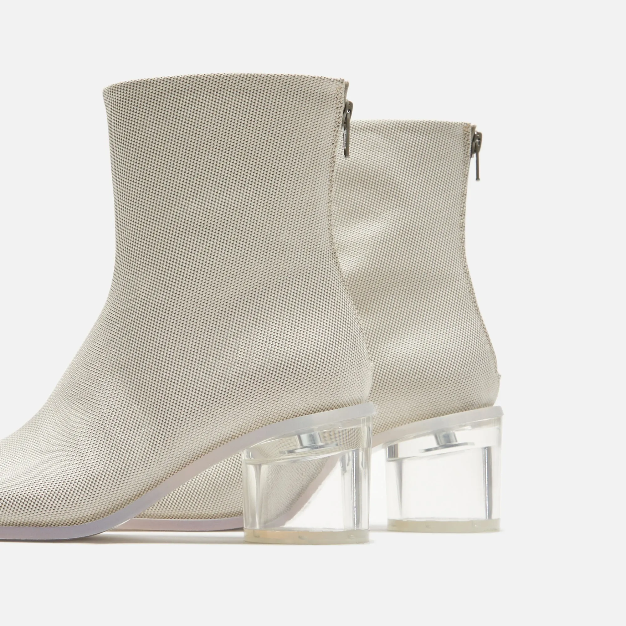 MM6 Maison Margiela Ankle Boot - Canvas / Grout Weekend Wear Custom Fit