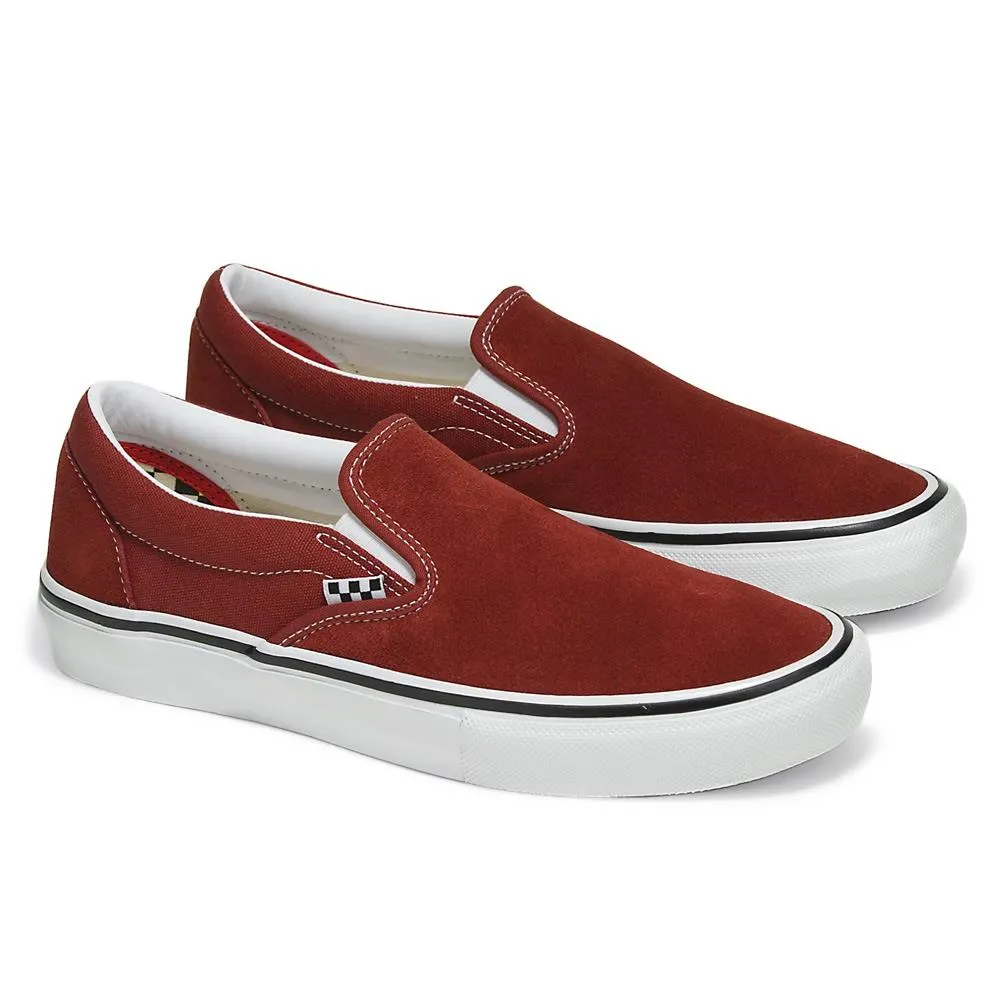 All Day Fit Vans Skate Slip-On - Brick