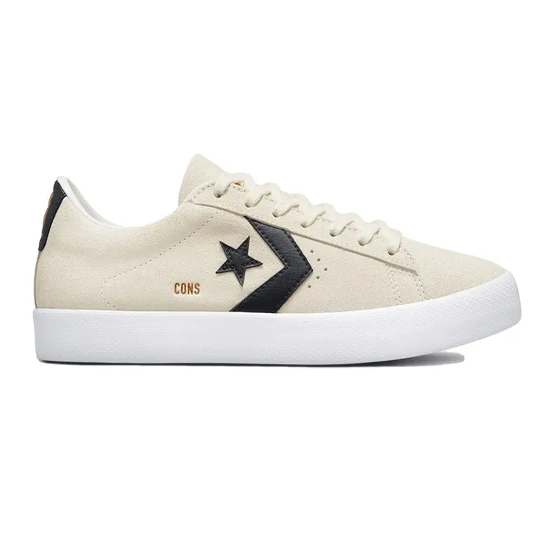 Traction pattern Premium Feel Converse CONS - Pro Leather Vulc Ox (Egret/Black)