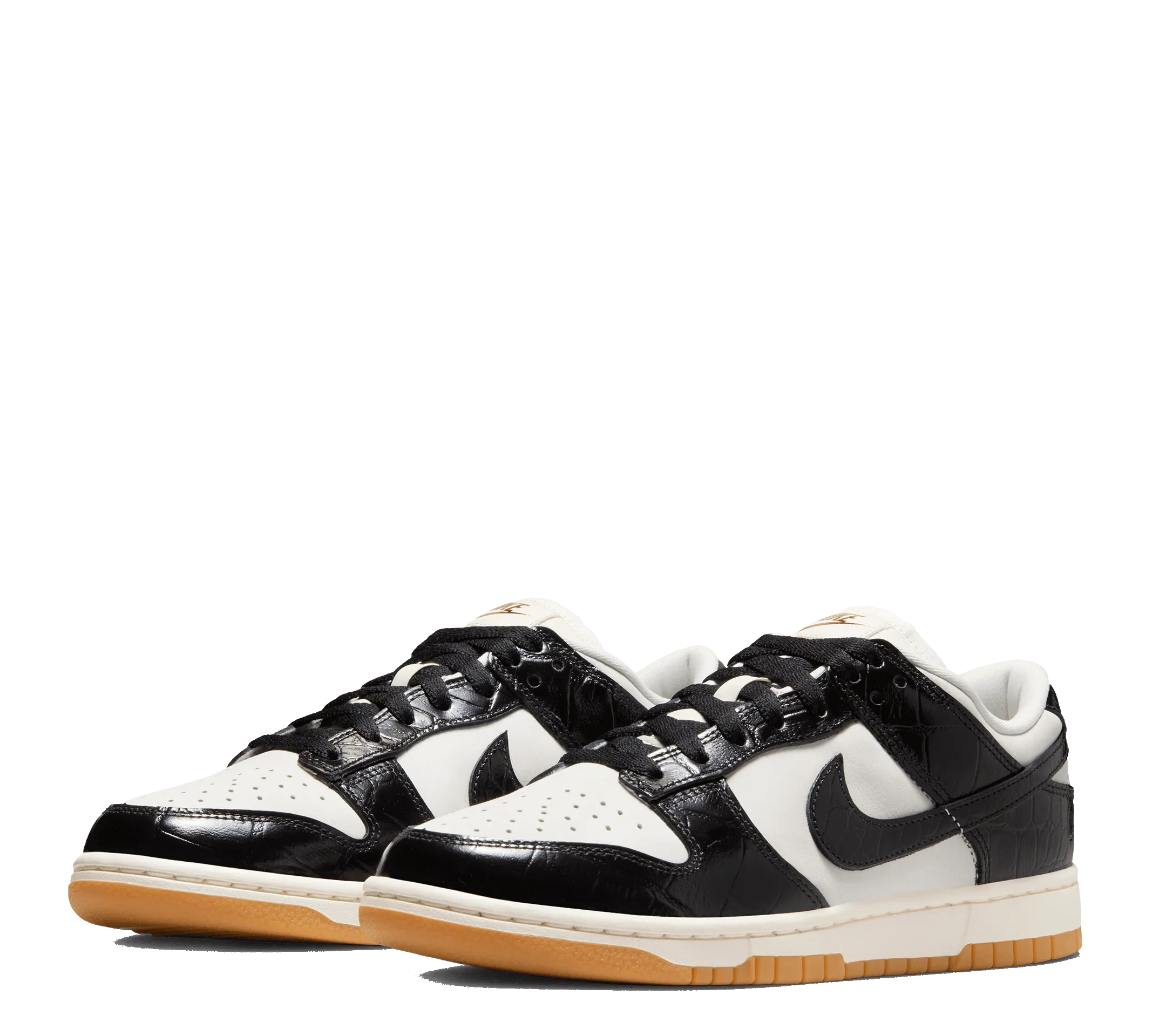 W Nike Dunk Low LX "Black Croc" city dwellers