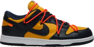 OFF-WHITE x Dunk Low 'University Gold' - CT0856 700 Anti Skid