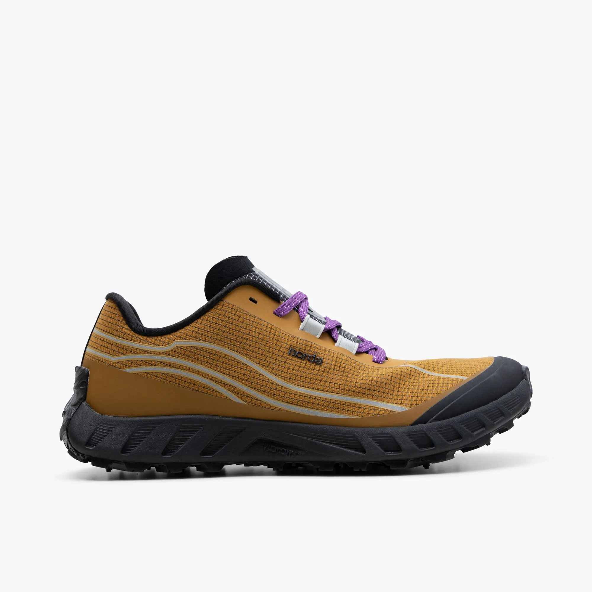 running on downhill shoes long - lasting norda 002 / Oak LTD