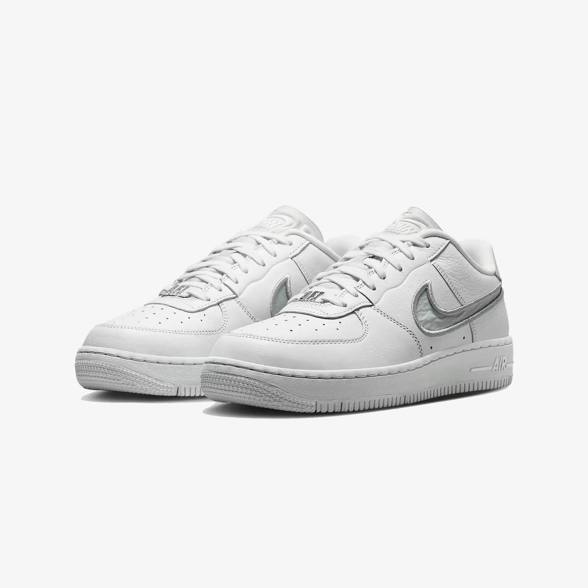 NIKE | AIR FORCE 1 LOW DANCE { SUMMIT WHITE/METALLIC SILVER-PHOTON DUST Street Power