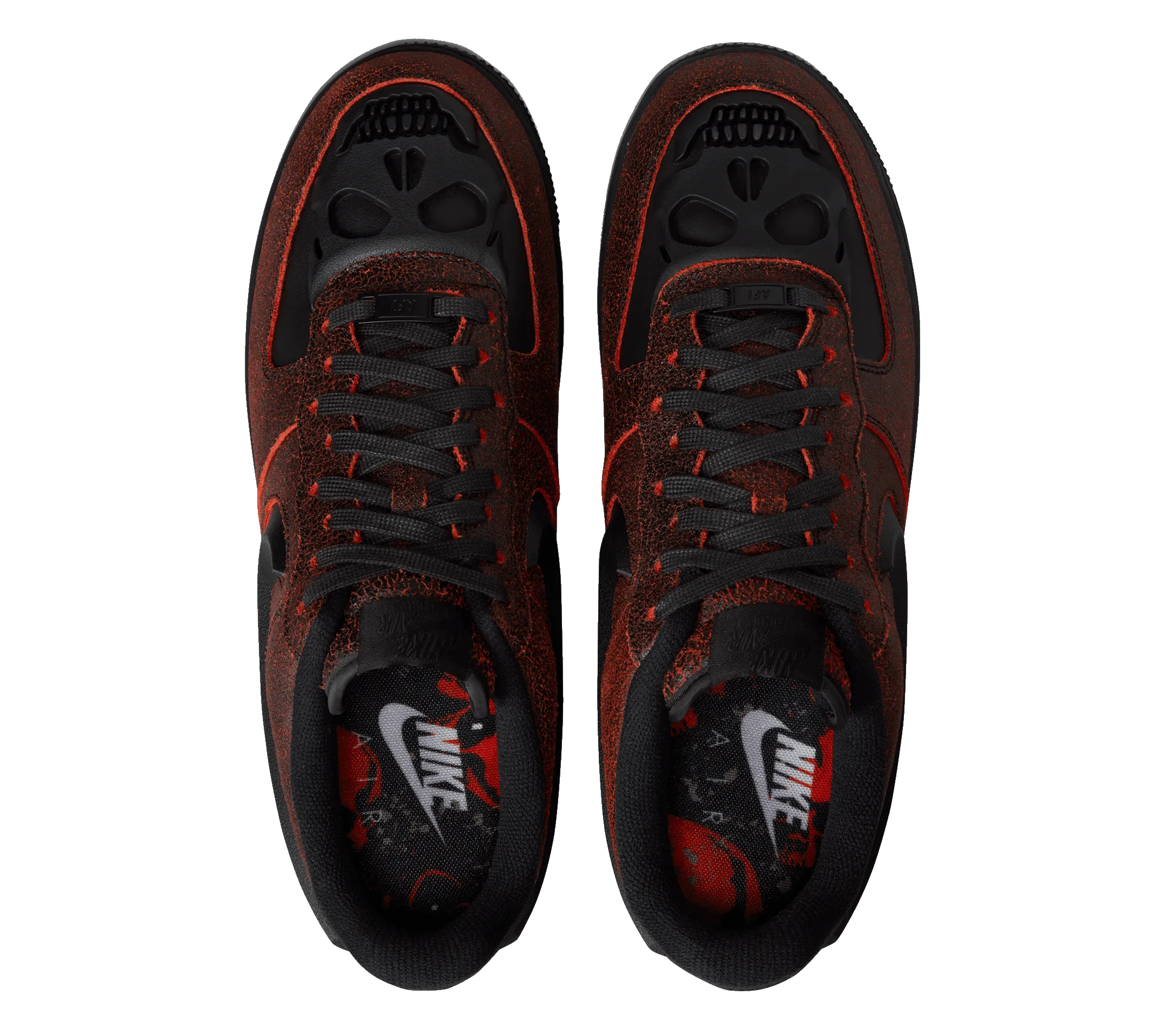 Family Fit Skin Soft Nike Air Force 1 Low Retro "Skull"