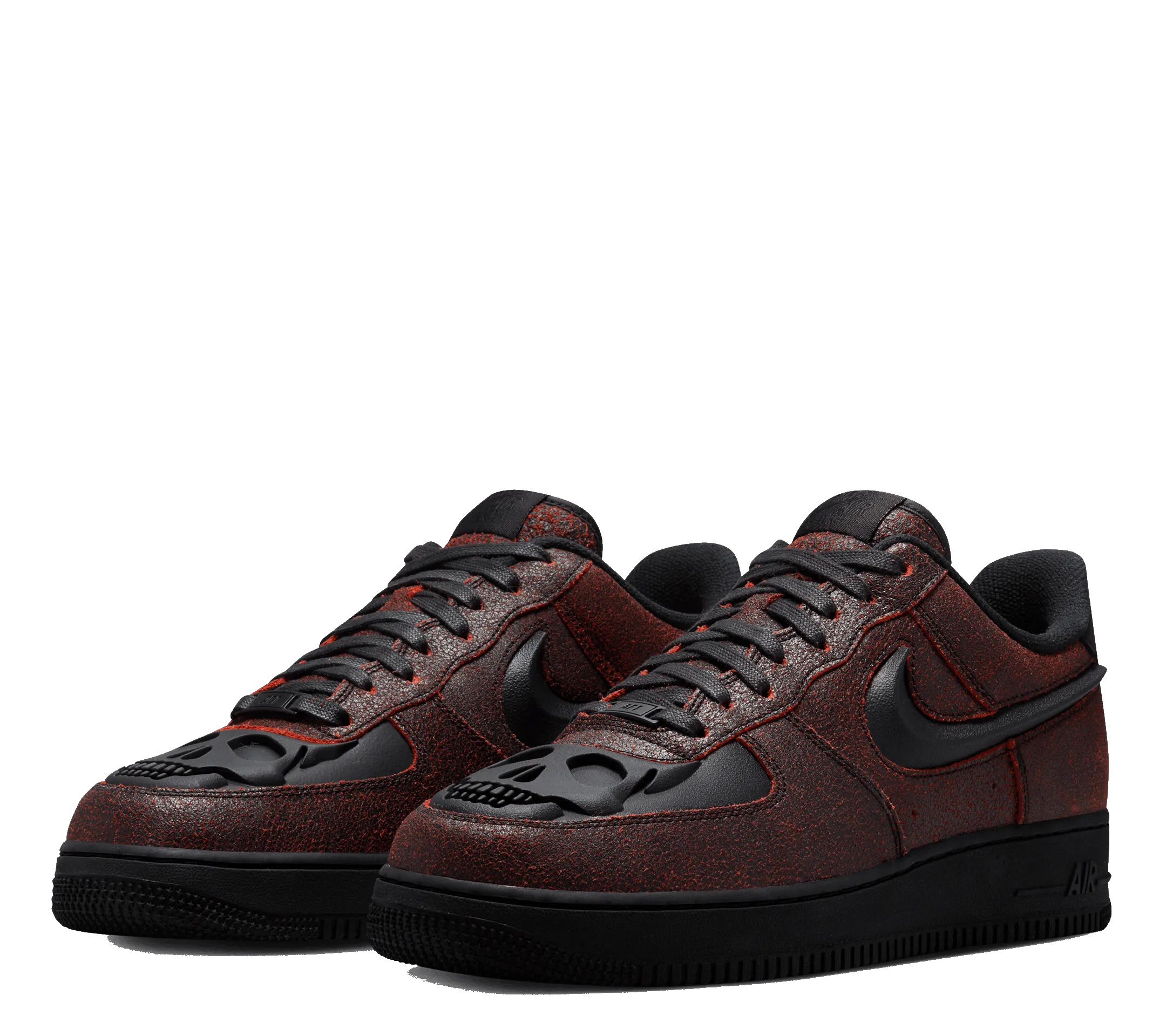 Breathable Material Sweat Resistant Comfort Seekers Nike Air Force 1 Low Retro "Skull"