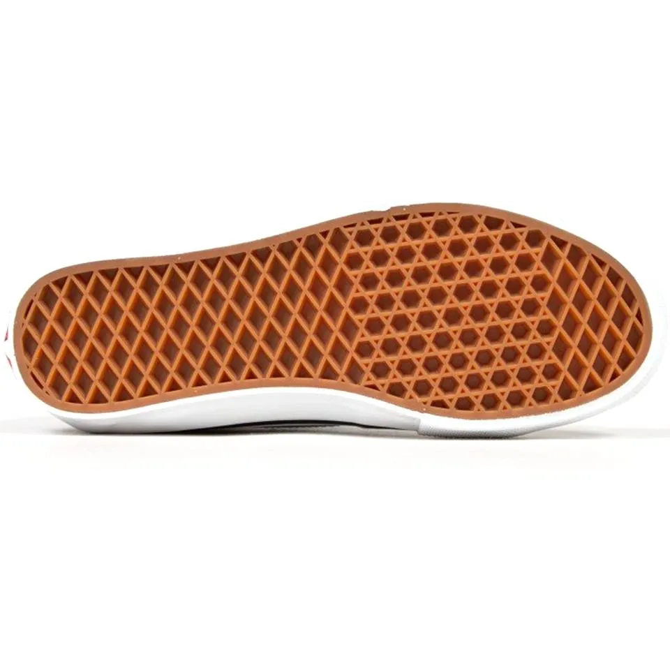 Vans Skate Grosso Mid - Black/White/Emo Leather Quick Comfort Fit Speed Ride Fit