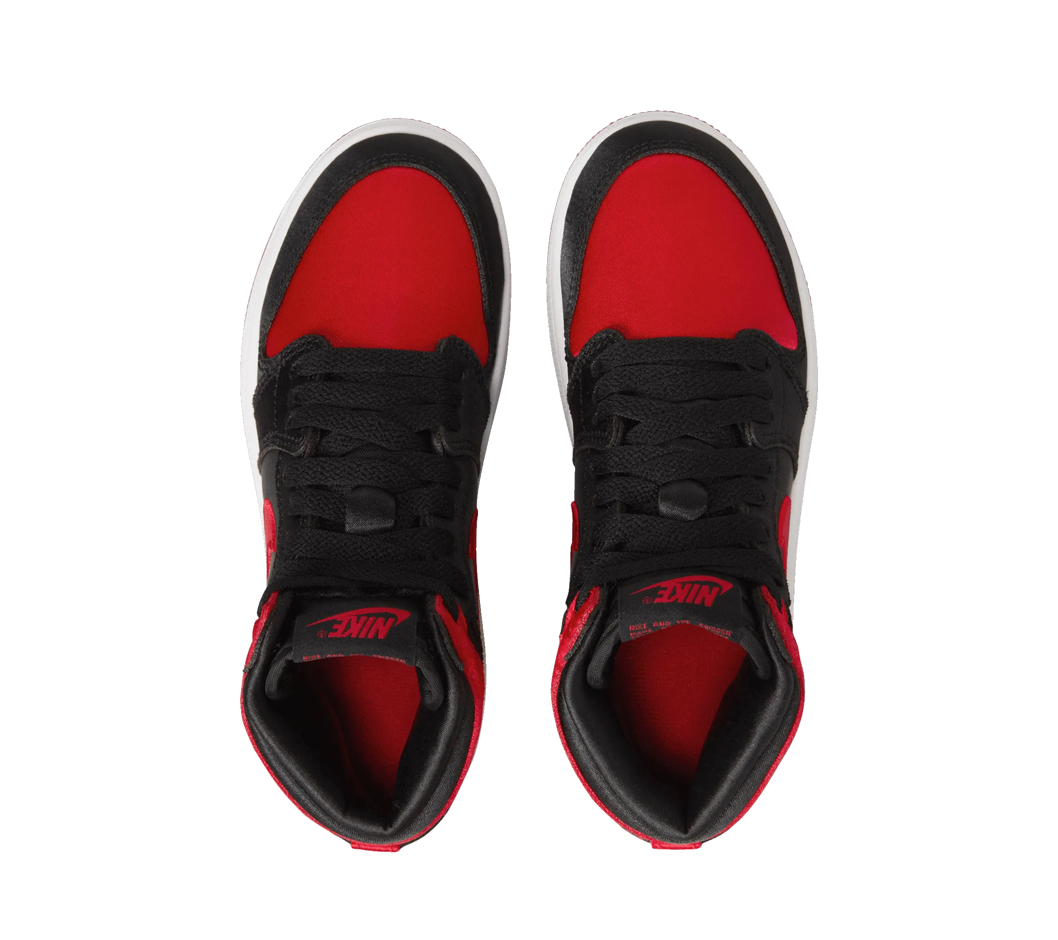 Air Jordan 1 Retro High OG "Satin Bred" (Pre-School) solo trip