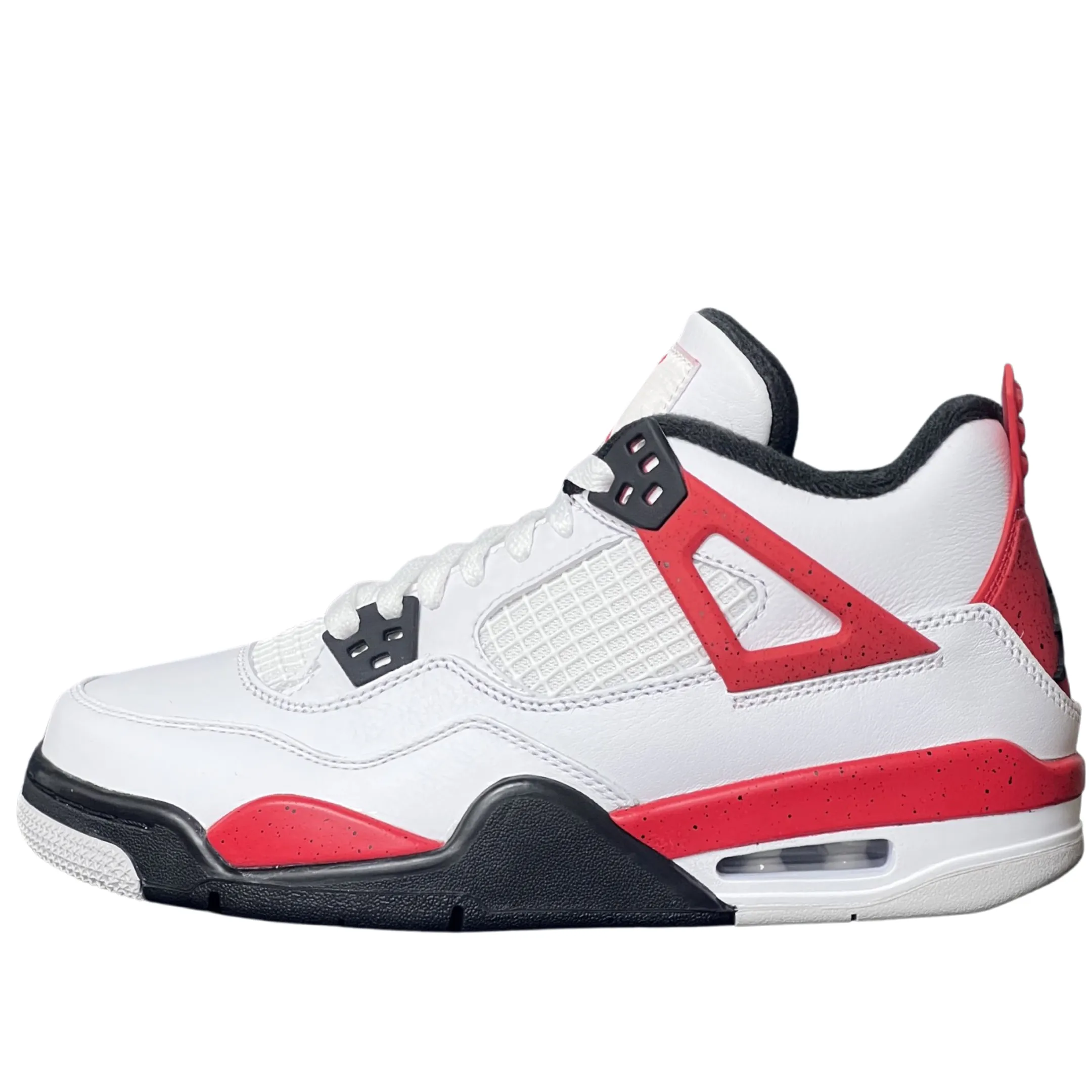 Resilient Outsole Long Travel Nike Air Jordan 4 Red Cement GS