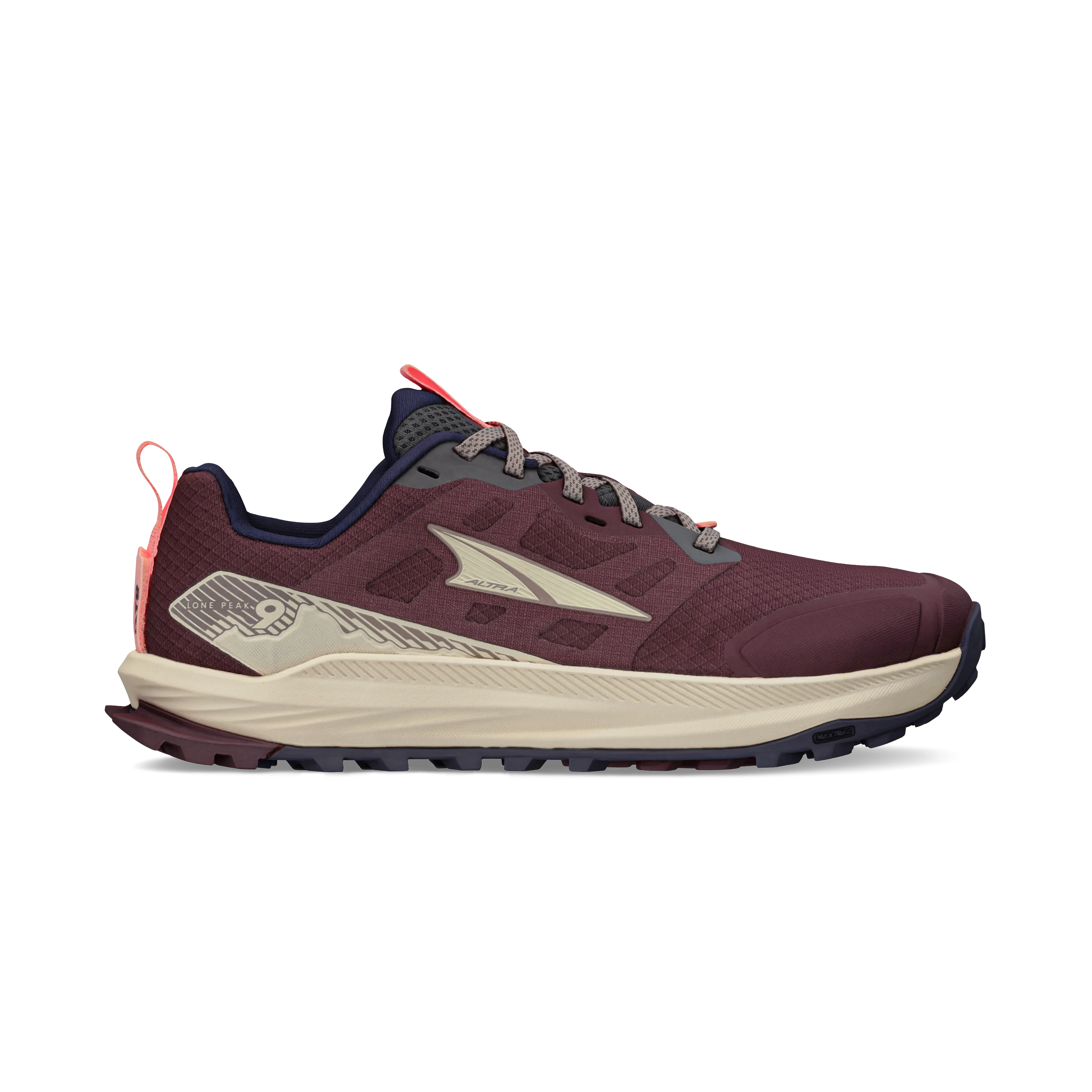 Deep Shade Wet Grip WOMEN'S LONE PEAK 9 - B - 666 MAROON