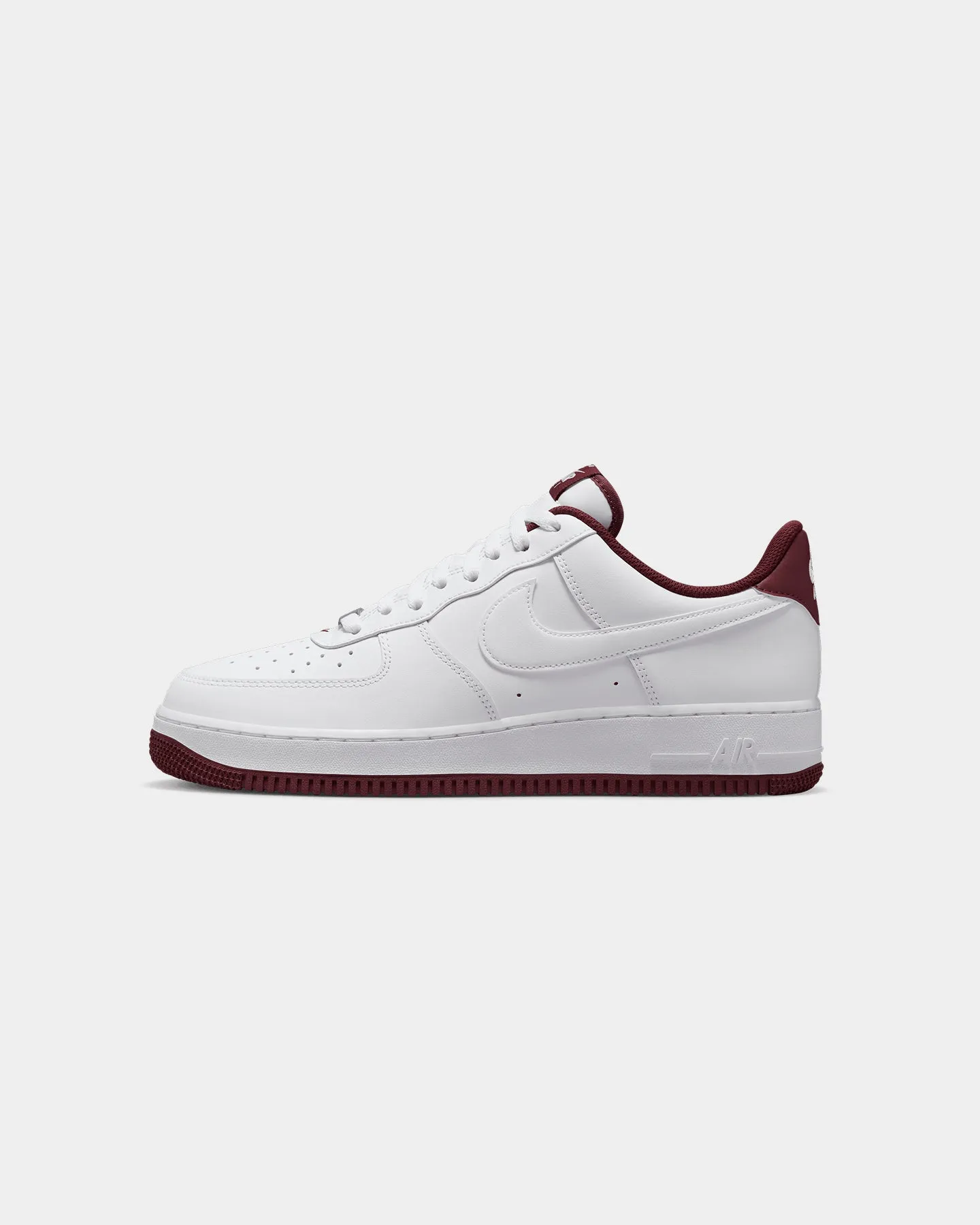 Nike Air Force 1 '07 White/Burgundy Dry Fast Strong Grip