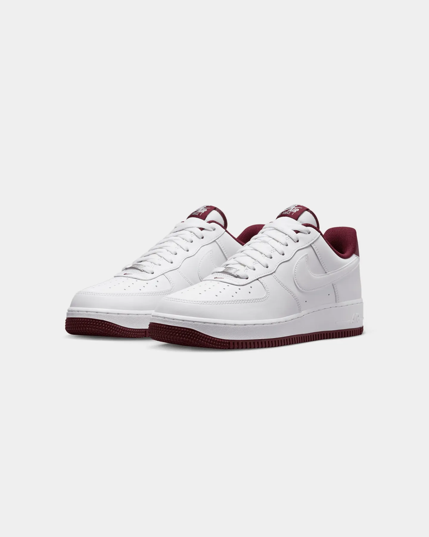 Nike Air Force 1 '07 White/Burgundy Look Ready