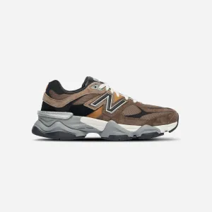 Suitable for all fitness levels supportive foam shoes New Balance 9060 Dark Mushroom