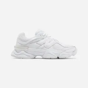 New Balance 9060 Triple White bootie - style shoes