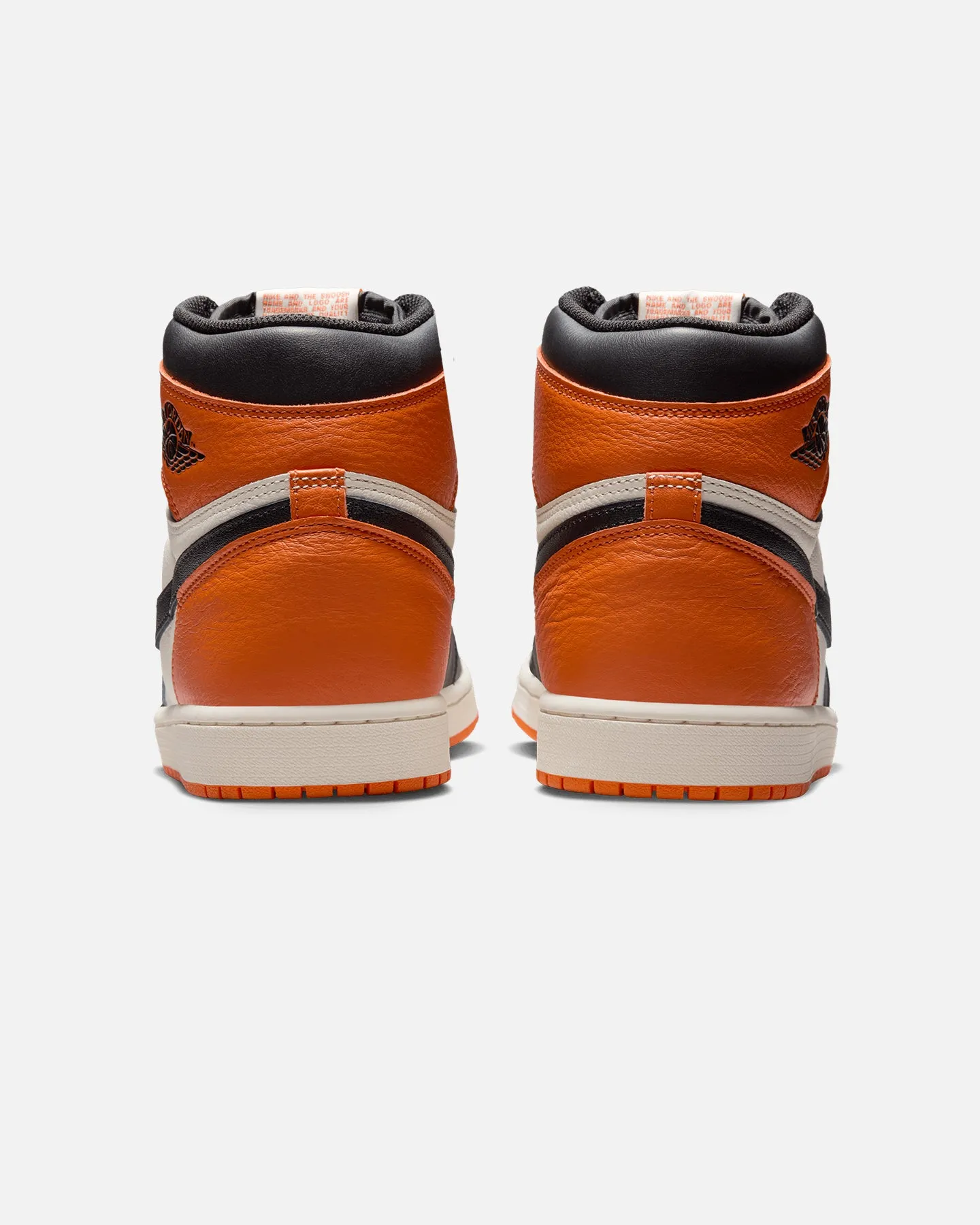 Stylish Appeal Urban Living Jordan Air Jordan 1 Retro High OG "Shattered Backboard"Black/Black-Sail/Starfish