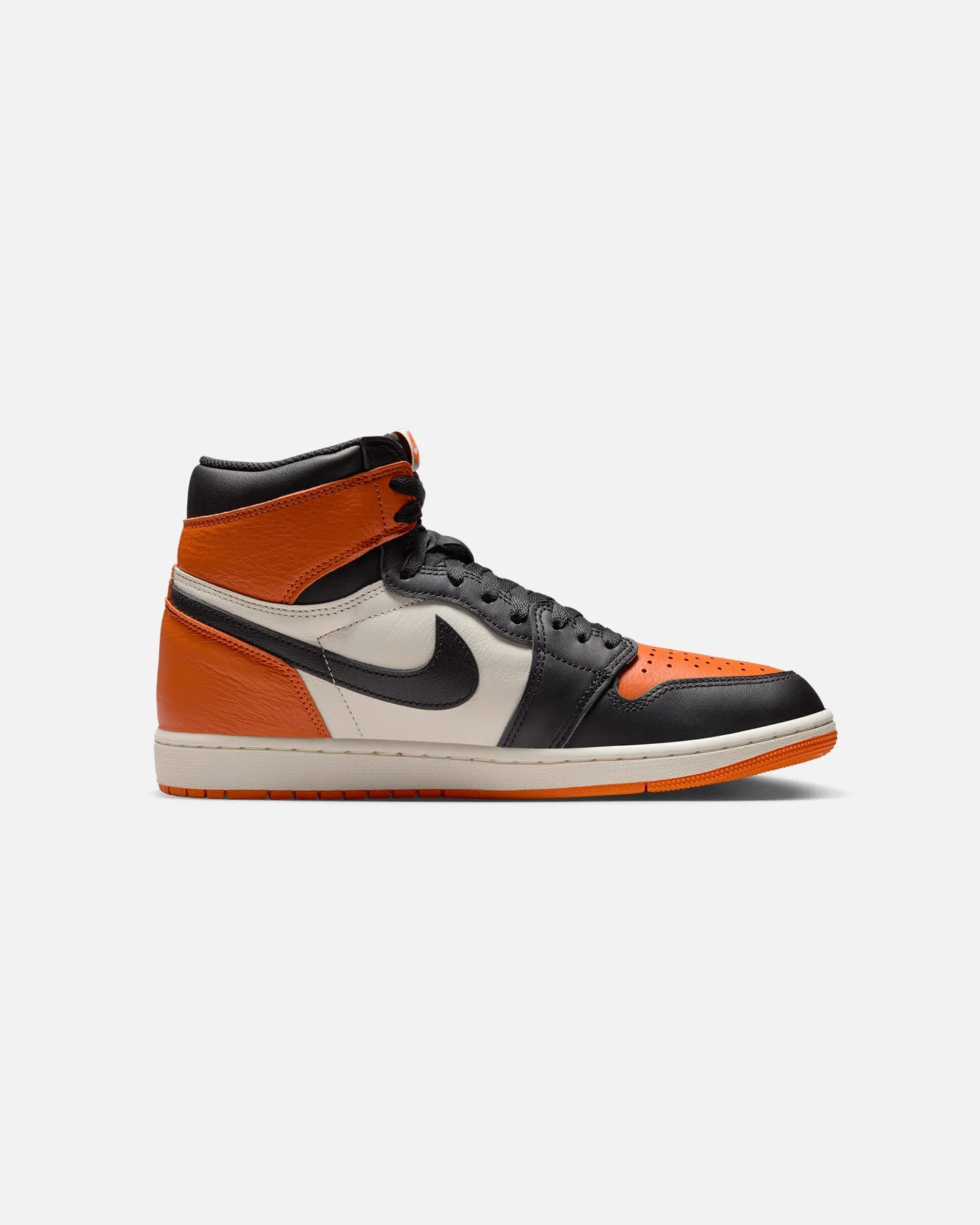 Cool Streetwear Jordan Air Jordan 1 Retro High OG "Shattered Backboard"Black/Black-Sail/Starfish