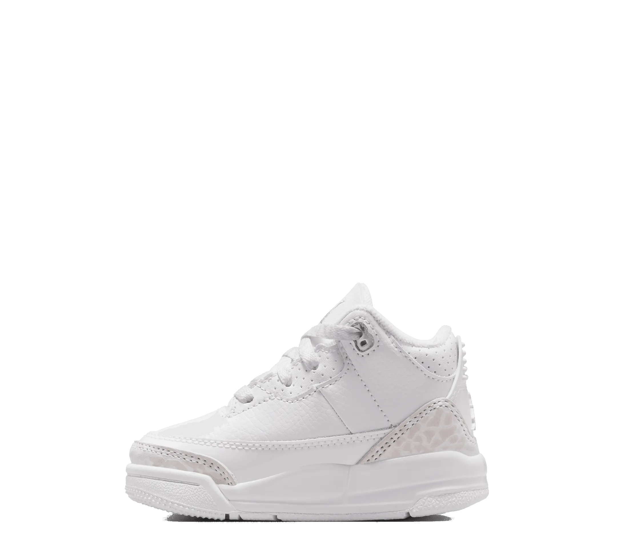 Air Jordan 3 Retro TD "Pure Money" [Toddlers] Peak Step Wool Warm