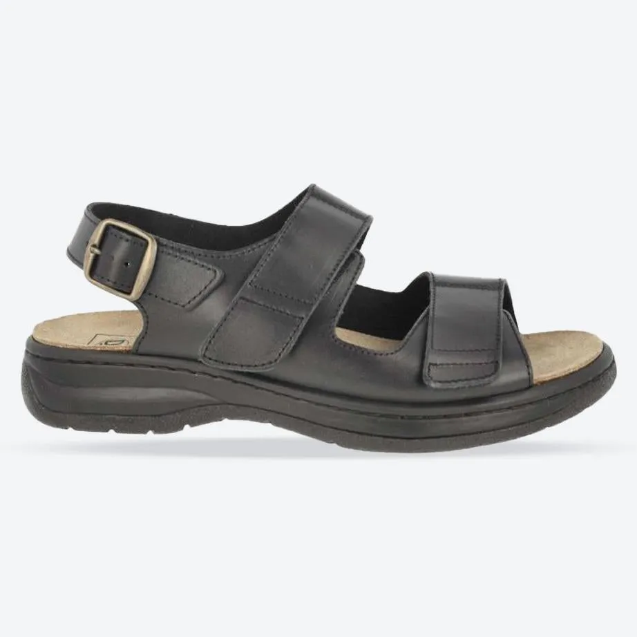 Hot Day Men's Wide Fit DB Alfie Sandals