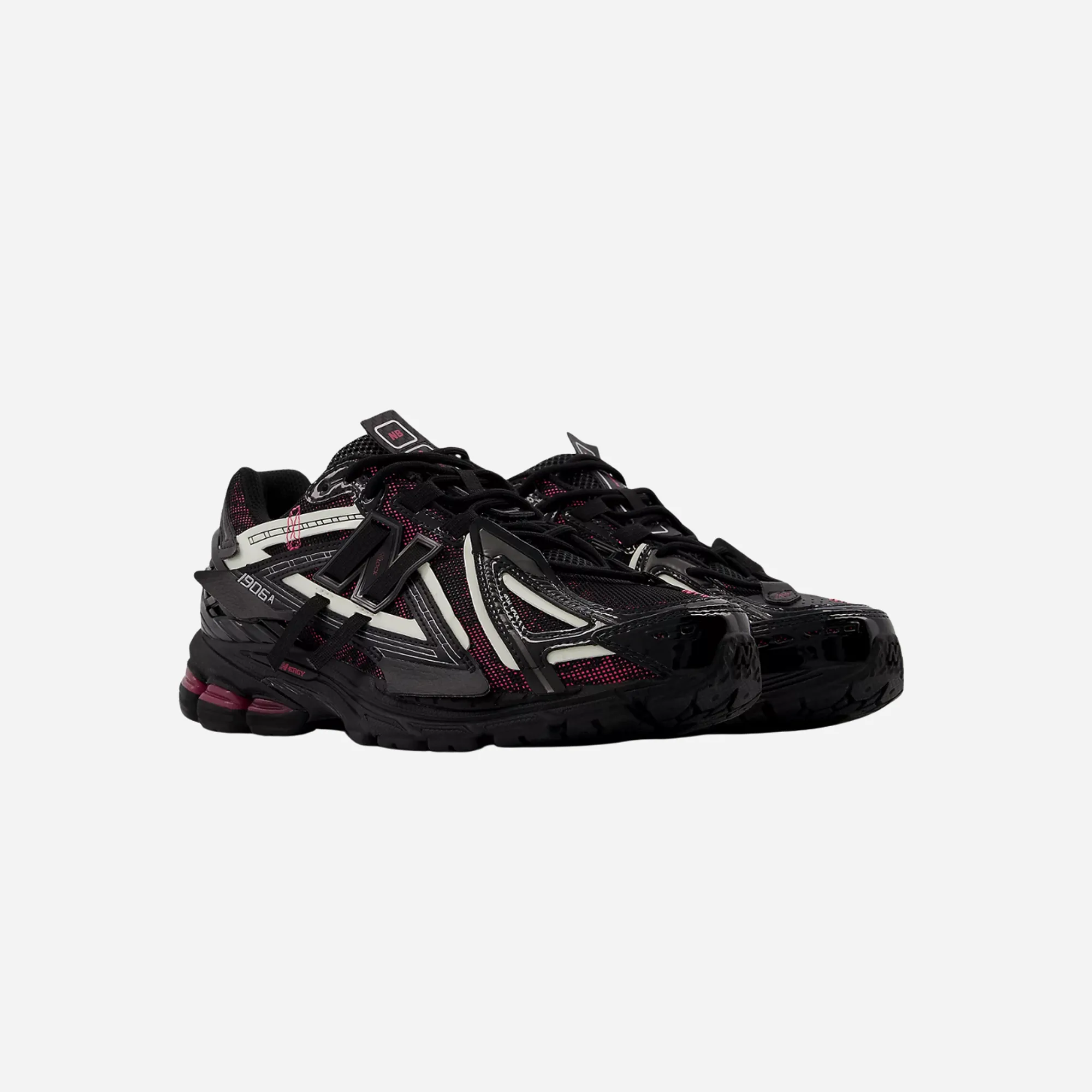 New Balance 1906A Black Pink Lightweight Upper