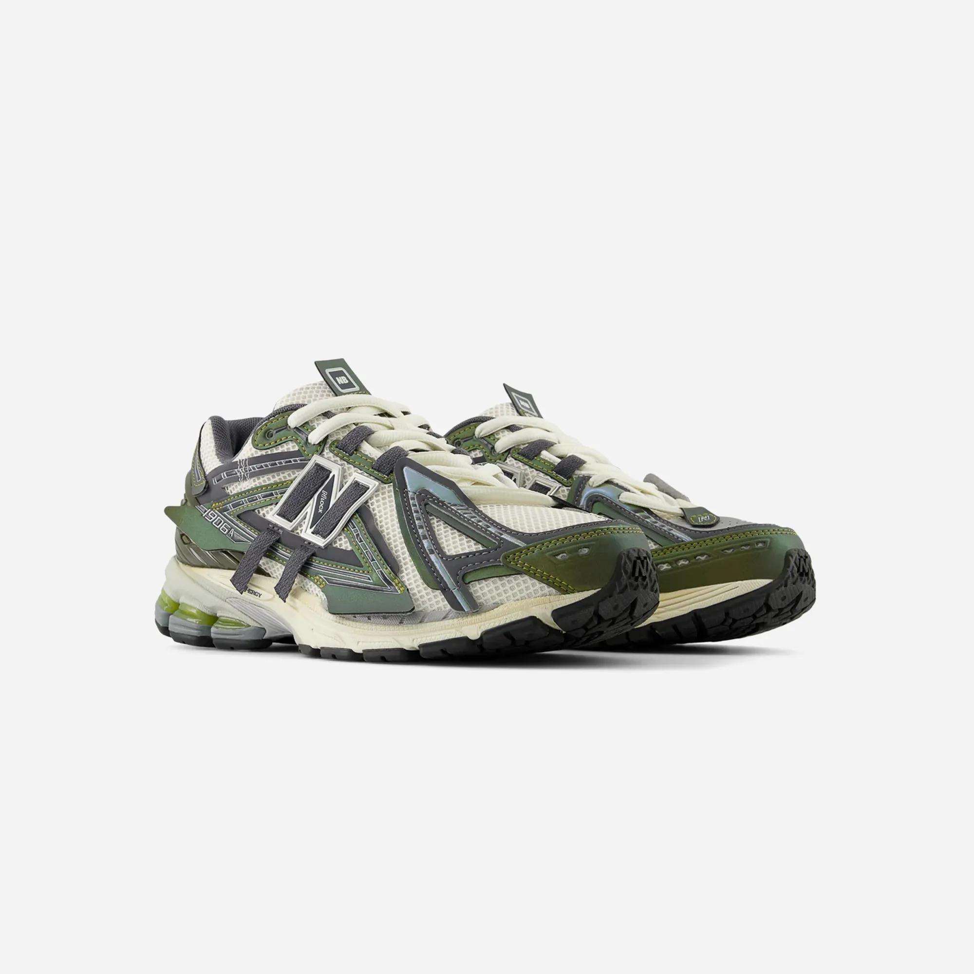 New Balance 1906A Olive Juice Sea Salt Memory Foam plastic - finish - design shoes