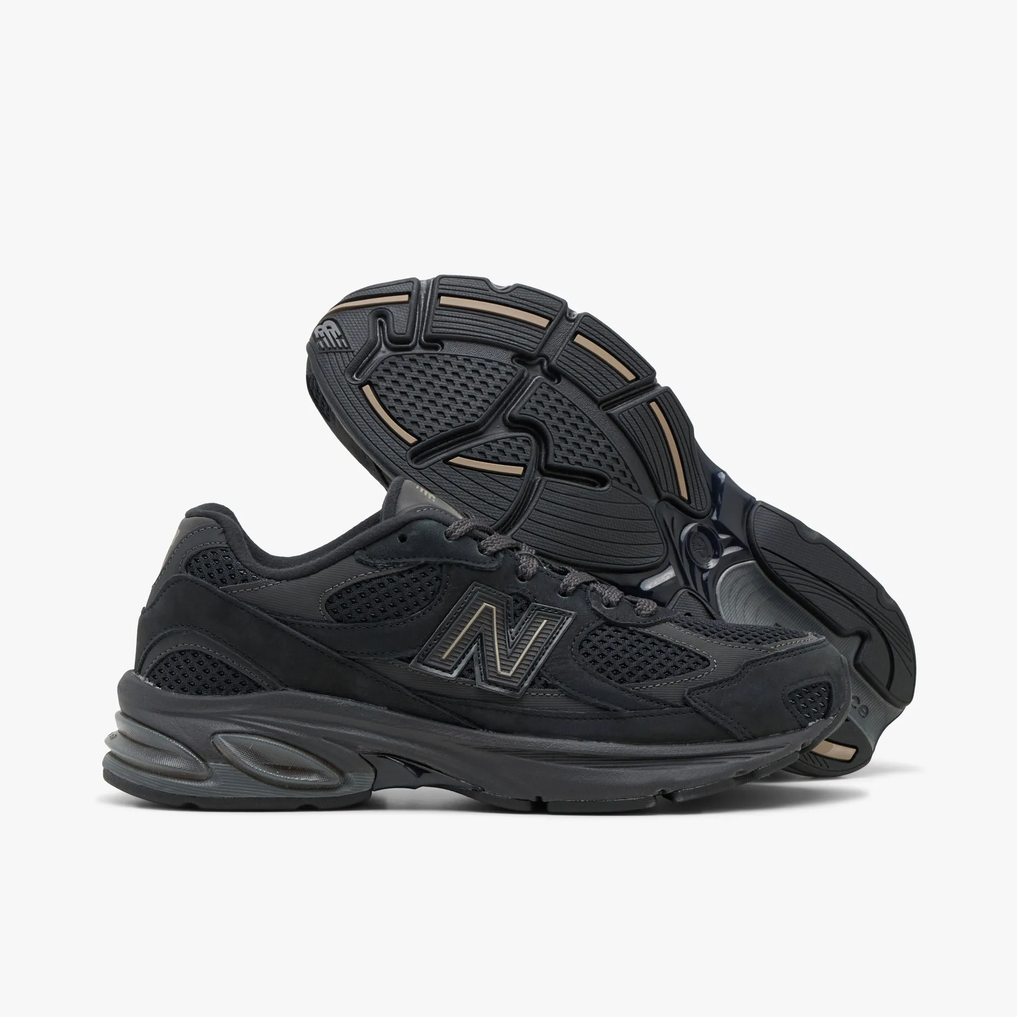 High-top New Balance 2010 Black / Black Cement