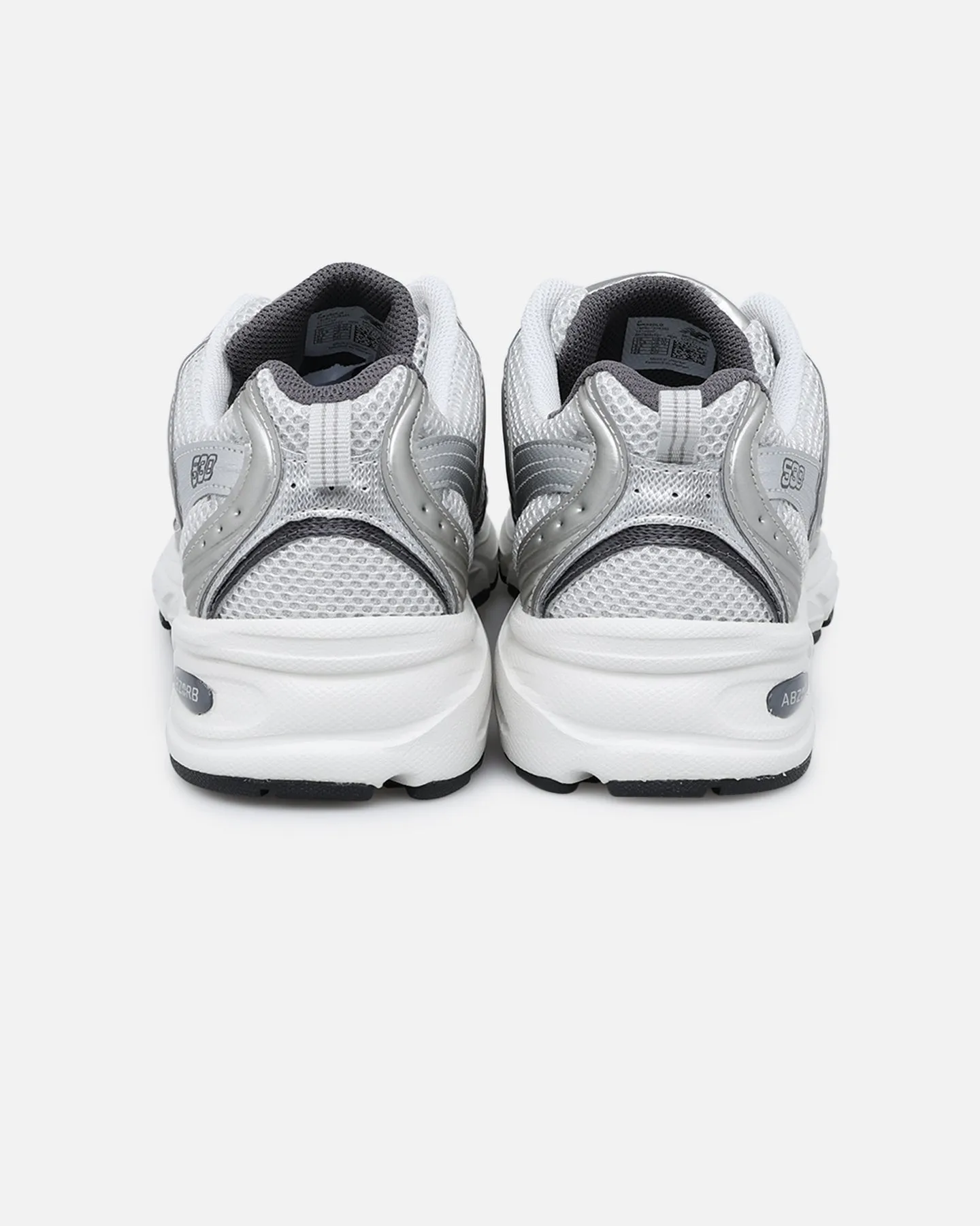 New Balance 530 Grey Color Pop Elastic laces