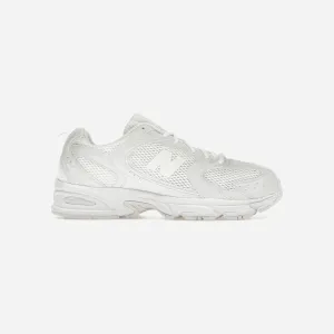 New Balance 530 Triple White no - tie running shoes