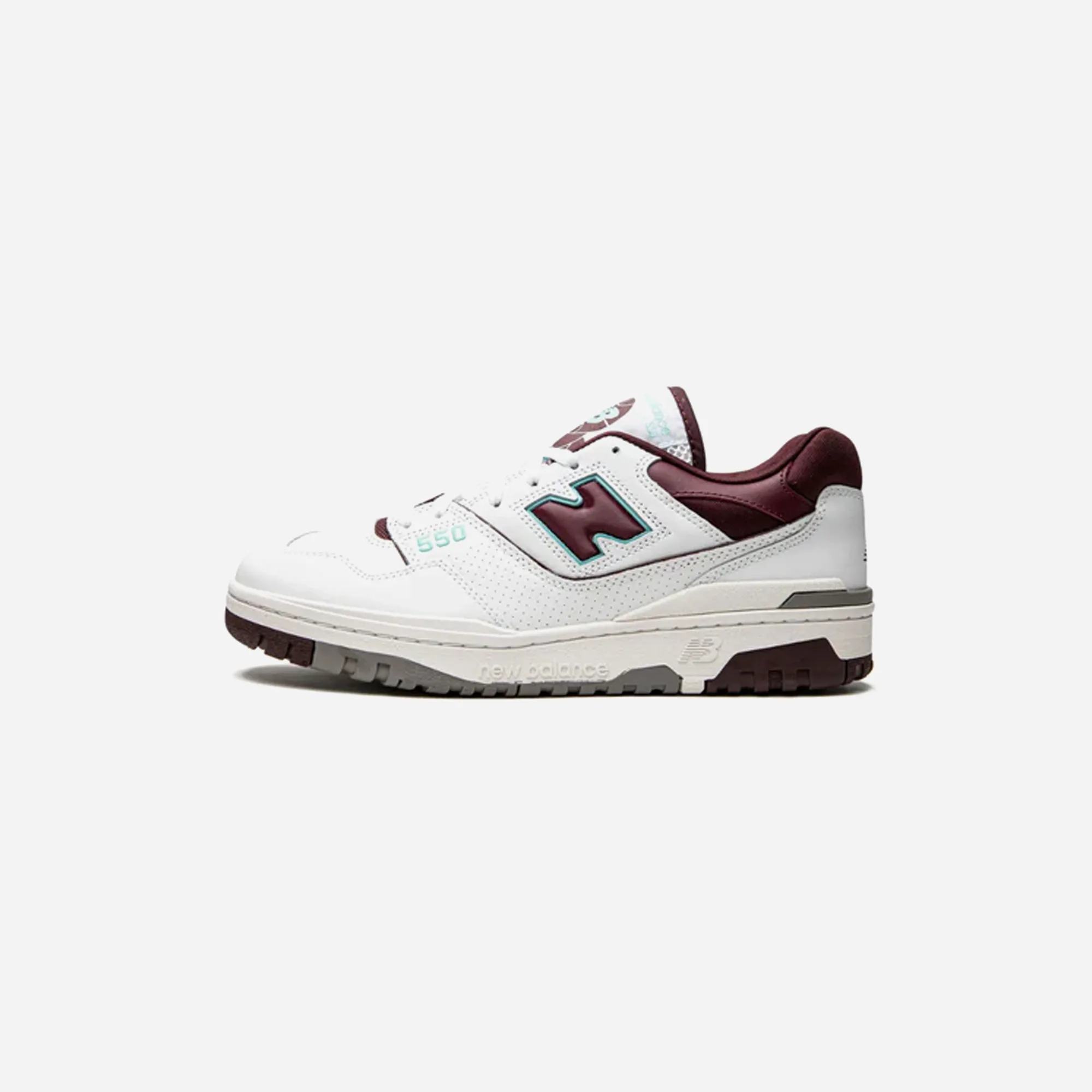 premium - running New Balance 550 Burgundy Cyan