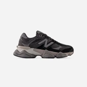 New Balance 9060 Black Castlerock Grey toe - box - roomy - design shoes casual runners' footwear