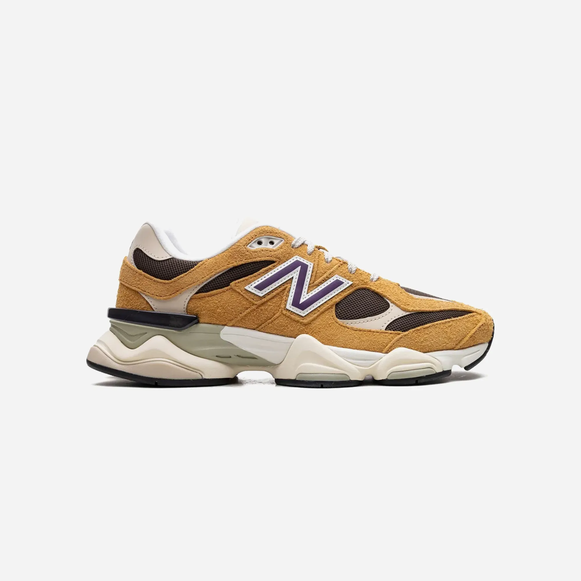 moisture - wicking running shoes running in a rainforest area shoes New Balance 9060 Butterscotch