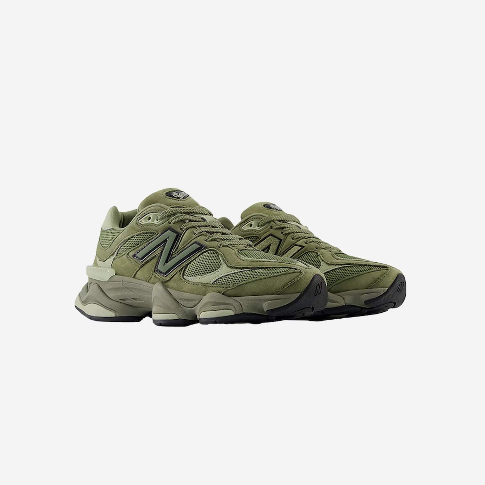New Balance 9060 Dark Olivine Flexibility Training