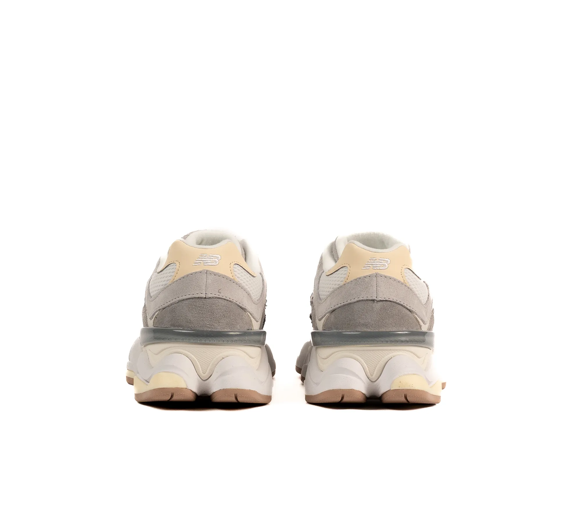 NEW BALANCE 9060 - GREY BEIGE slip - on shoes cross - country capable
