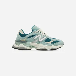 New Balance 9060 New Spruce Salt Marsh green running shoes wide - toe - box running shoes