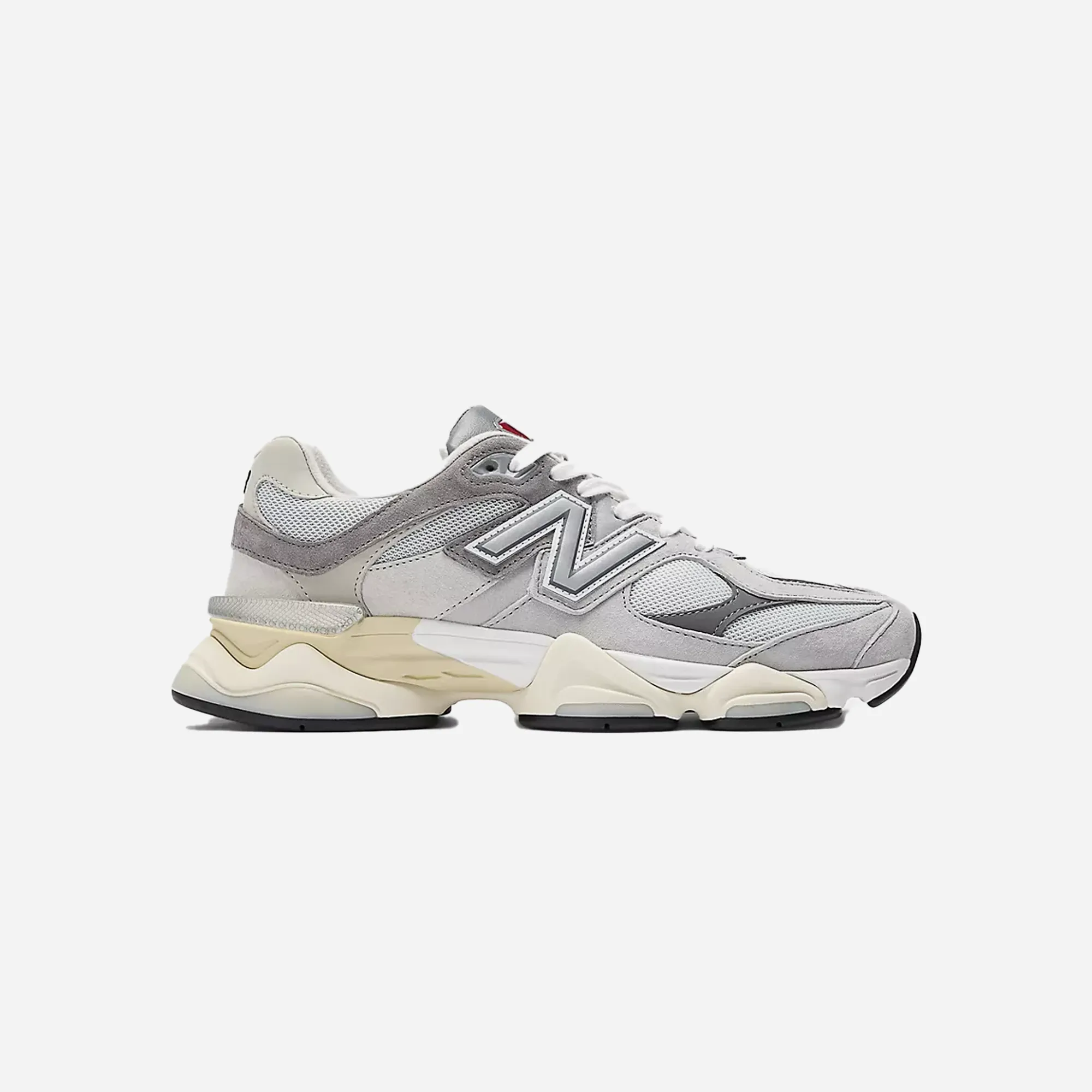 Competitive running New Balance 9060 Rain Cloud Grey